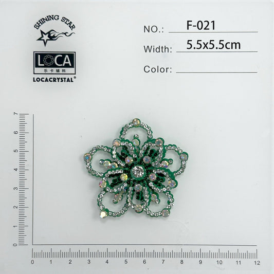 Crystal Flower Patch F-021