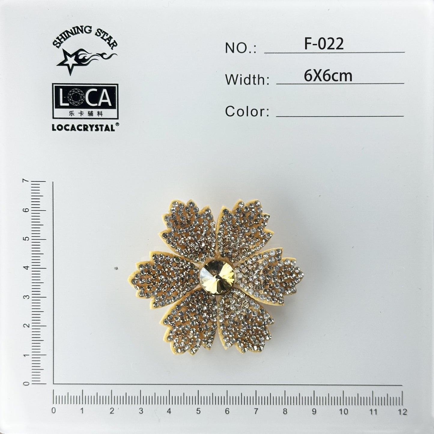 Crystal Flower Patch F-022