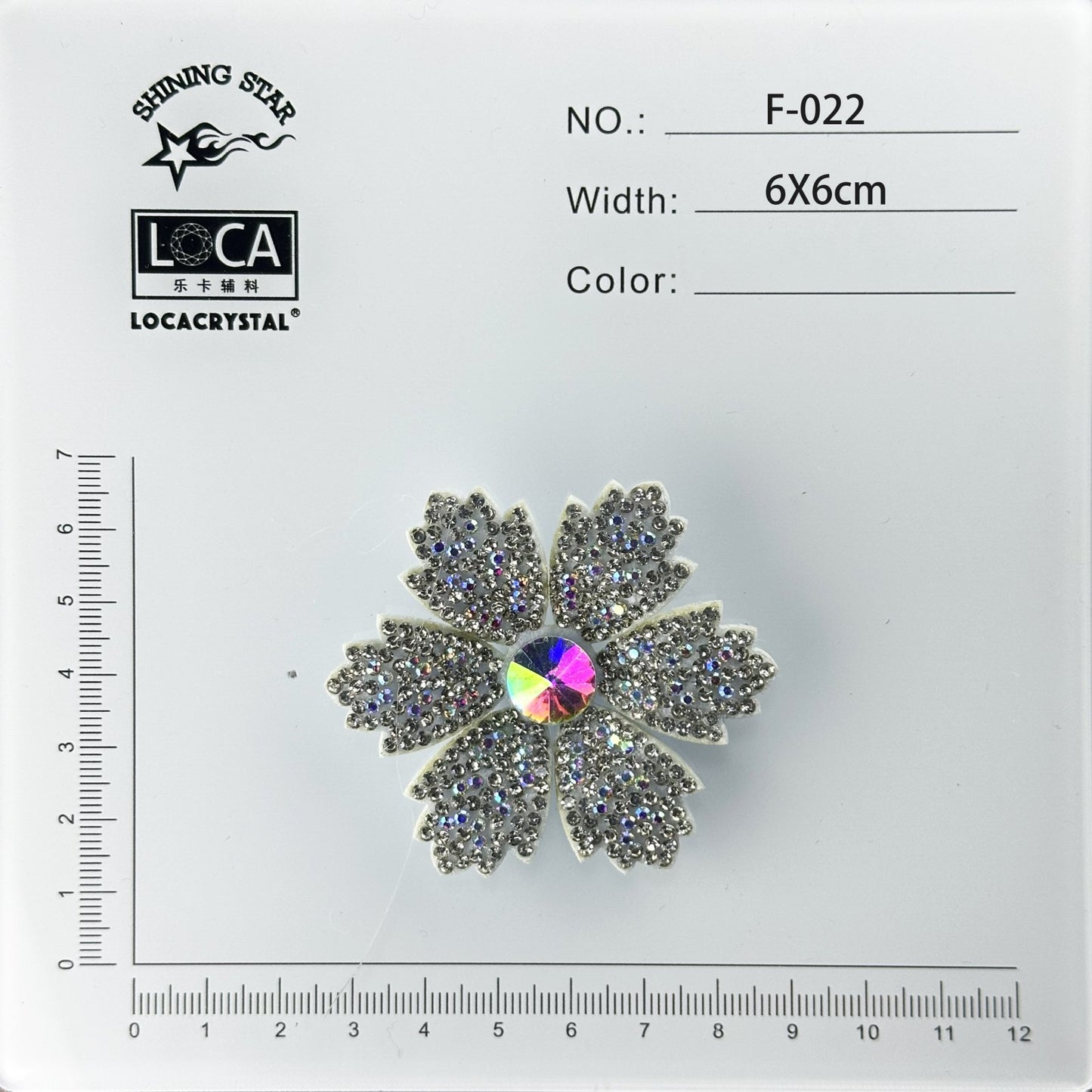 Crystal Flower Patch F-022