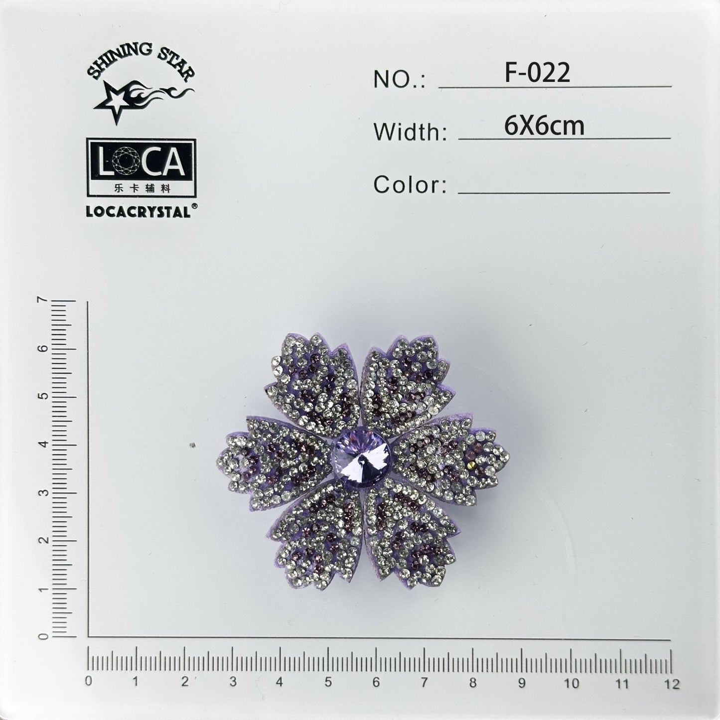 Crystal Flower Patch F-022