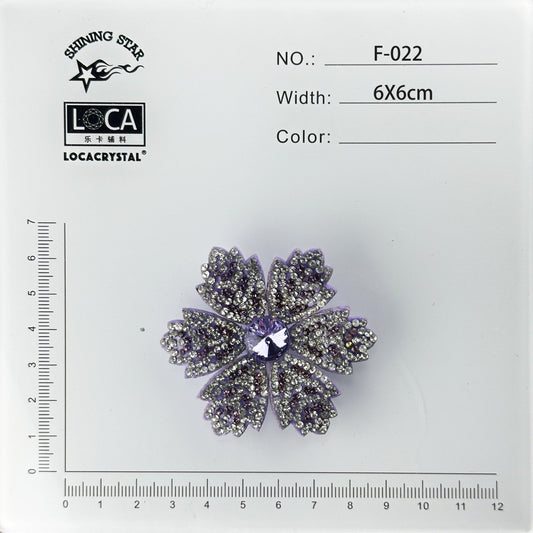 Crystal Flower Patch F-022