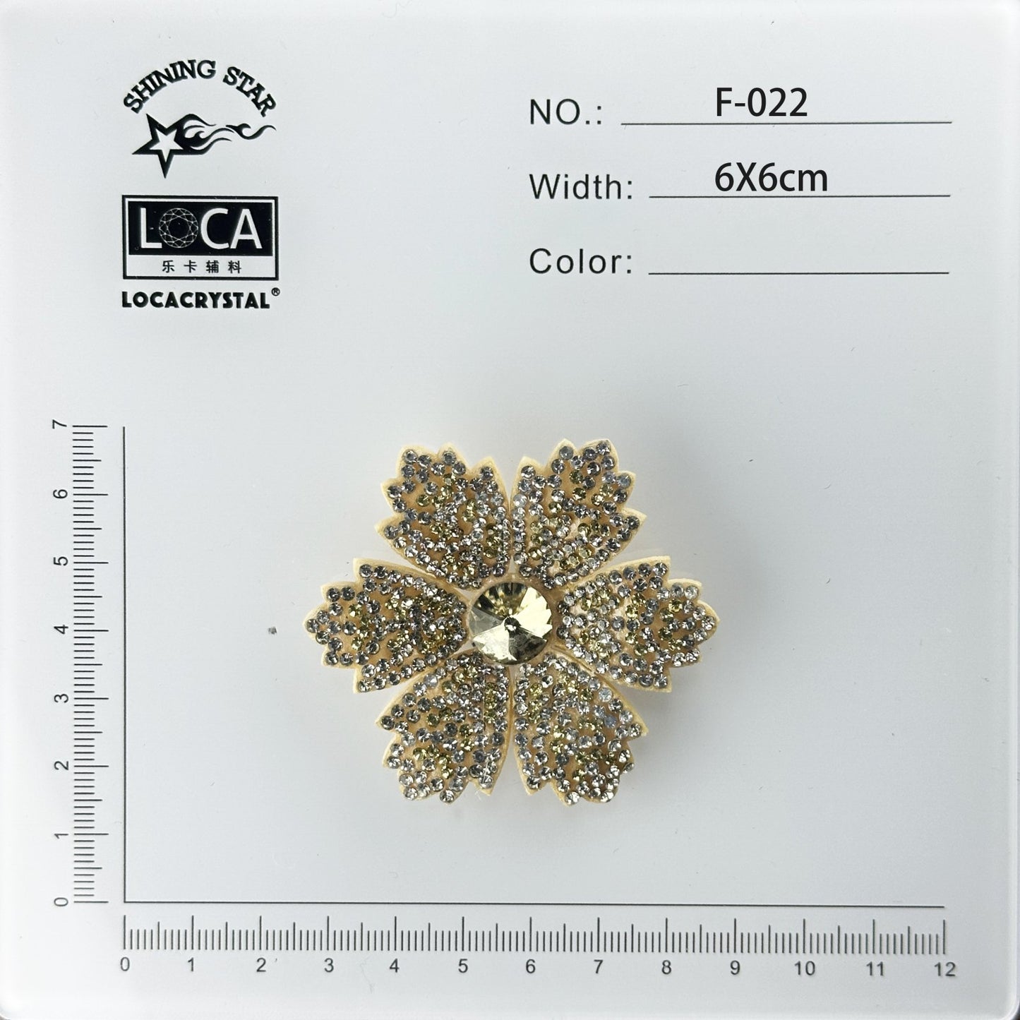 Crystal Flower Patch F-022