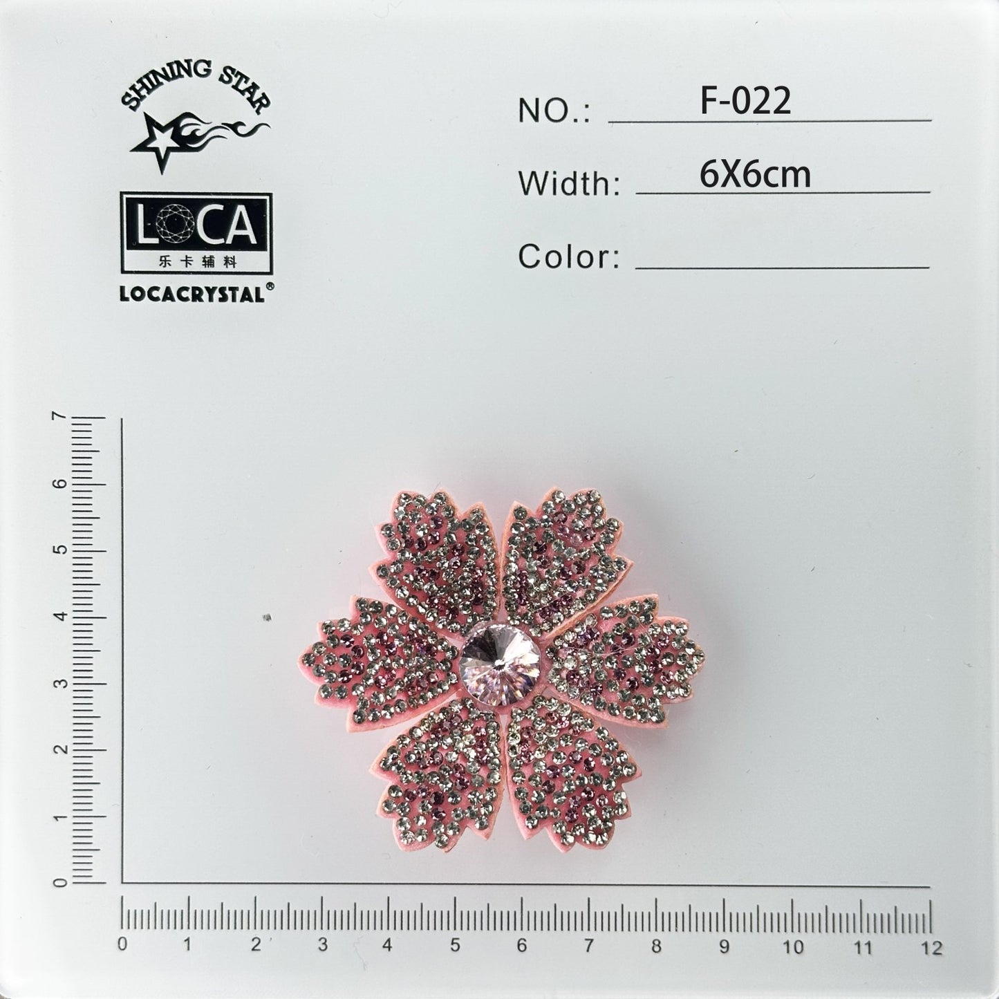 Crystal Flower Patch F-022