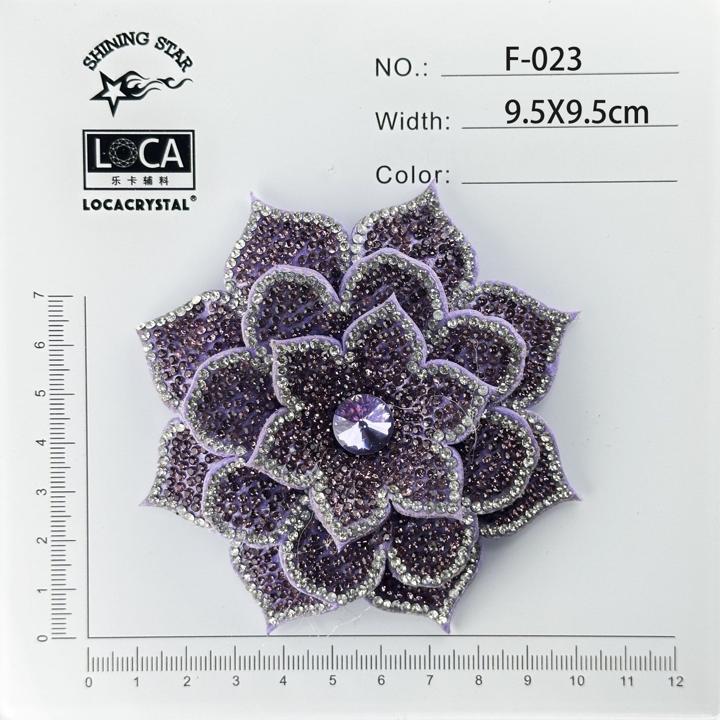 Crystal Flower Patch F-023