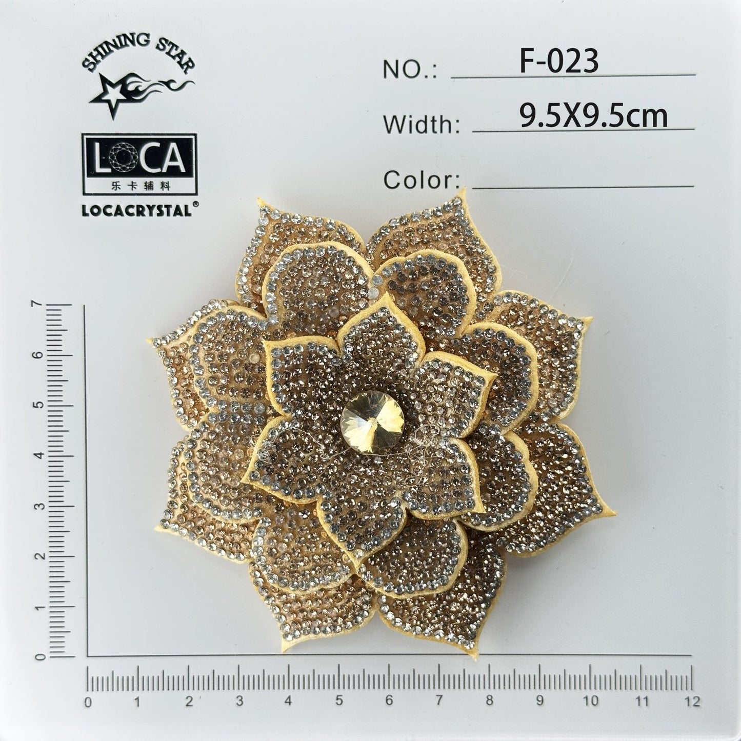 Crystal Flower Patch F-023