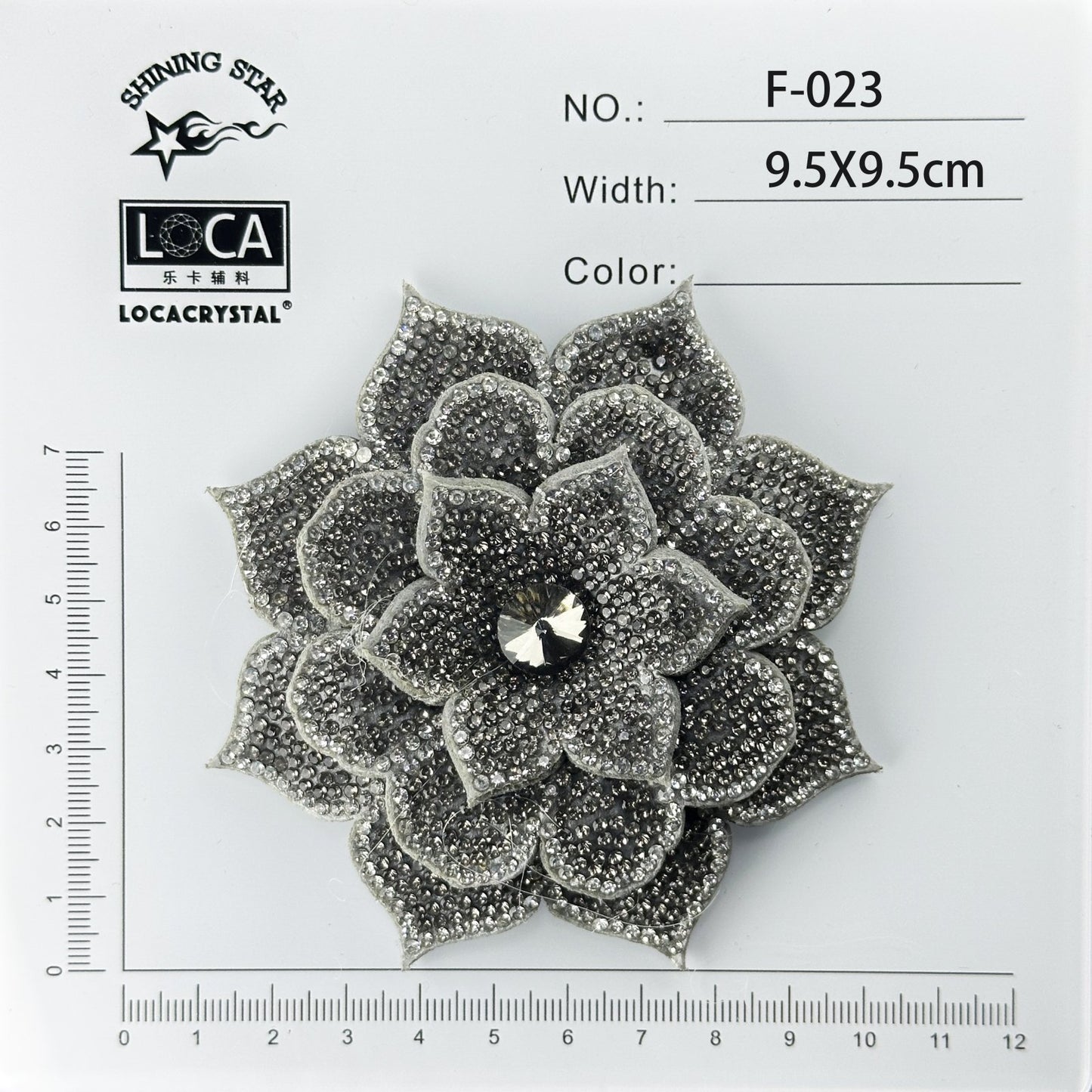 Crystal Flower Patch F-023