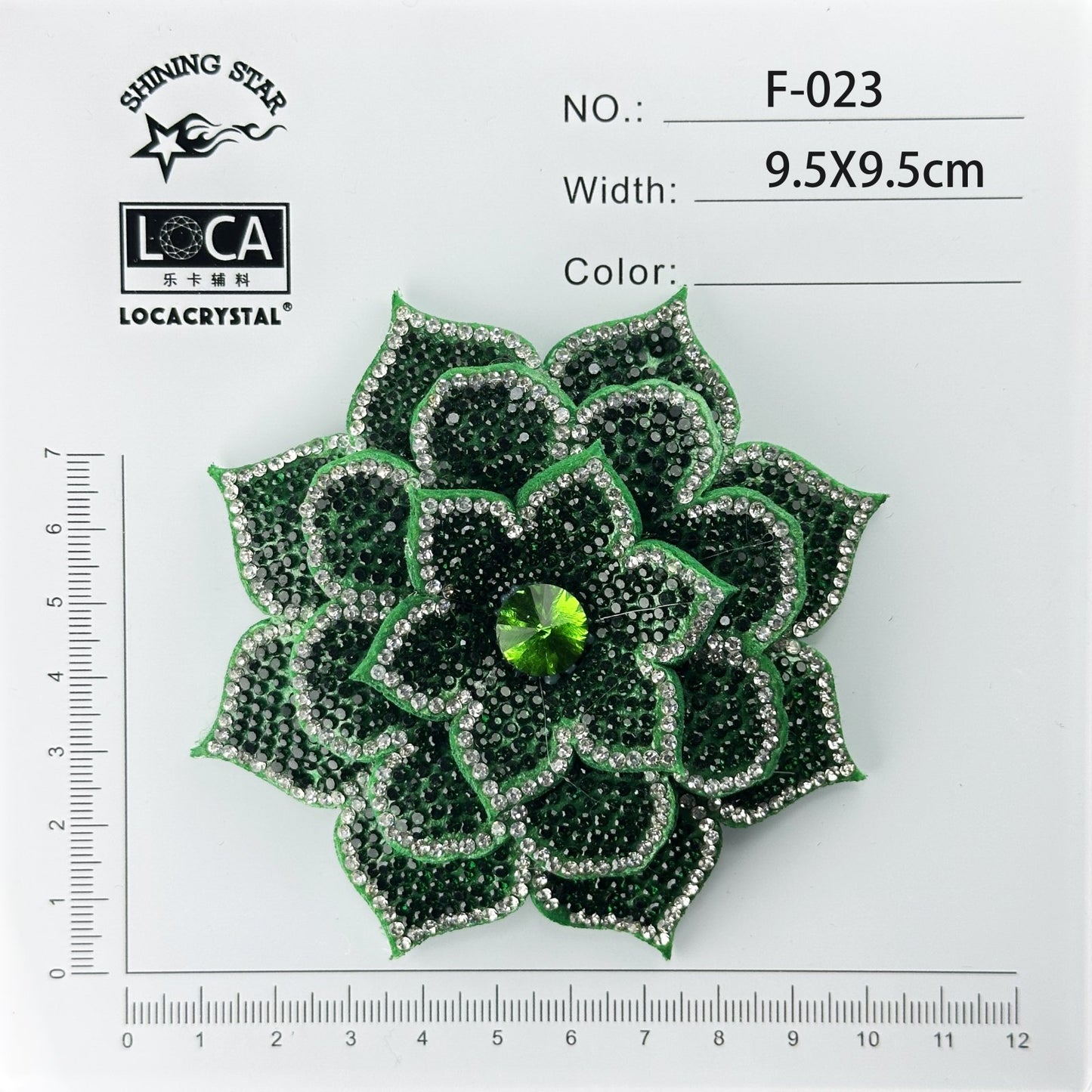 Crystal Flower Patch F-023