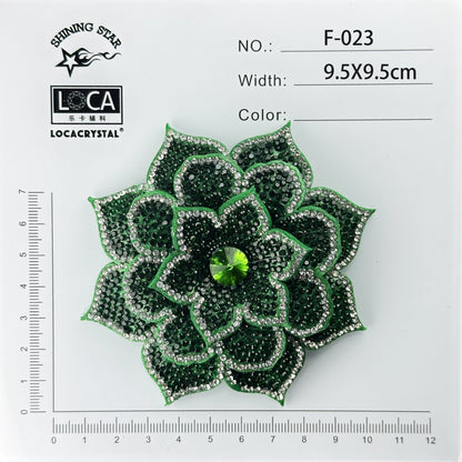 Crystal Flower Patch F-023