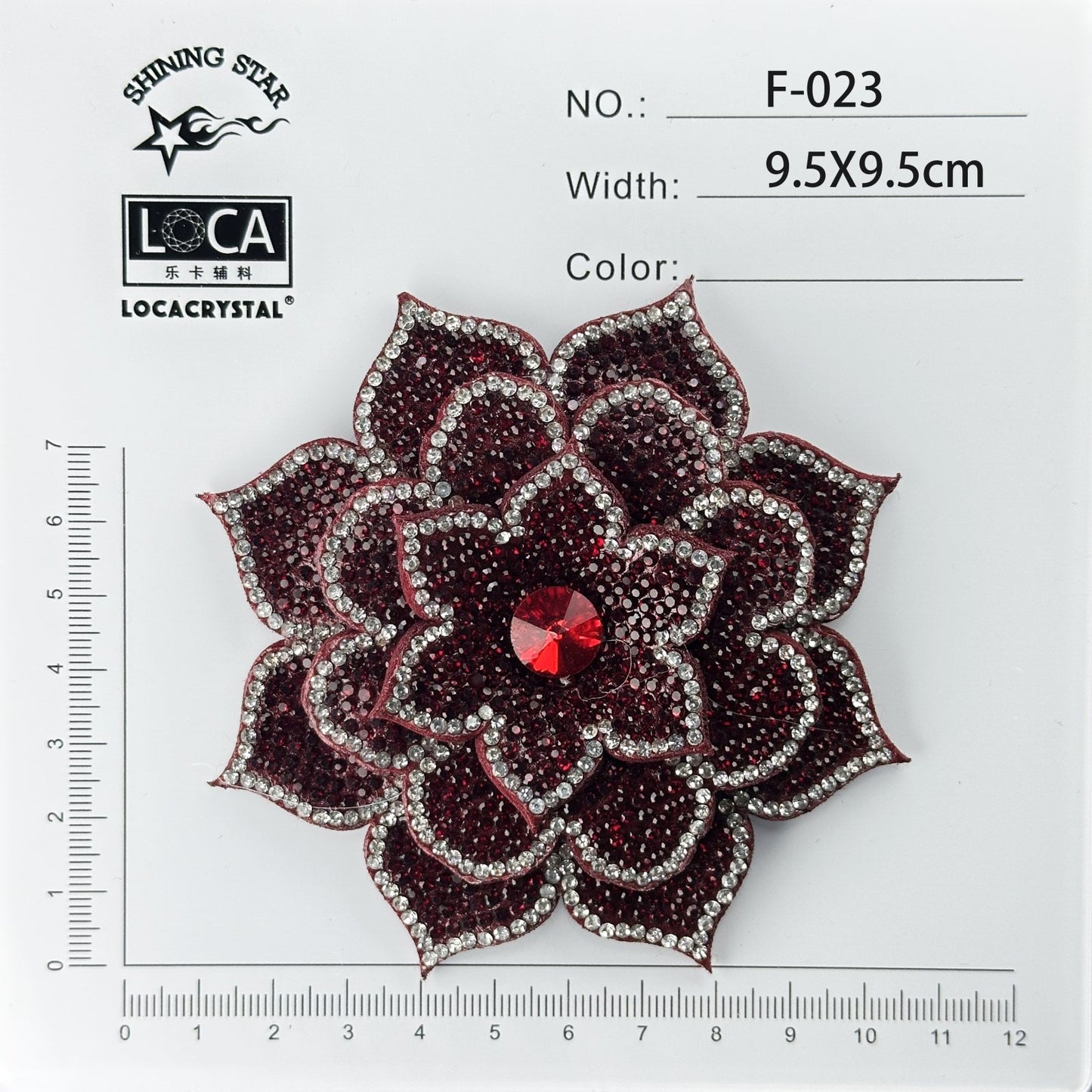 Crystal Flower Patch F-023
