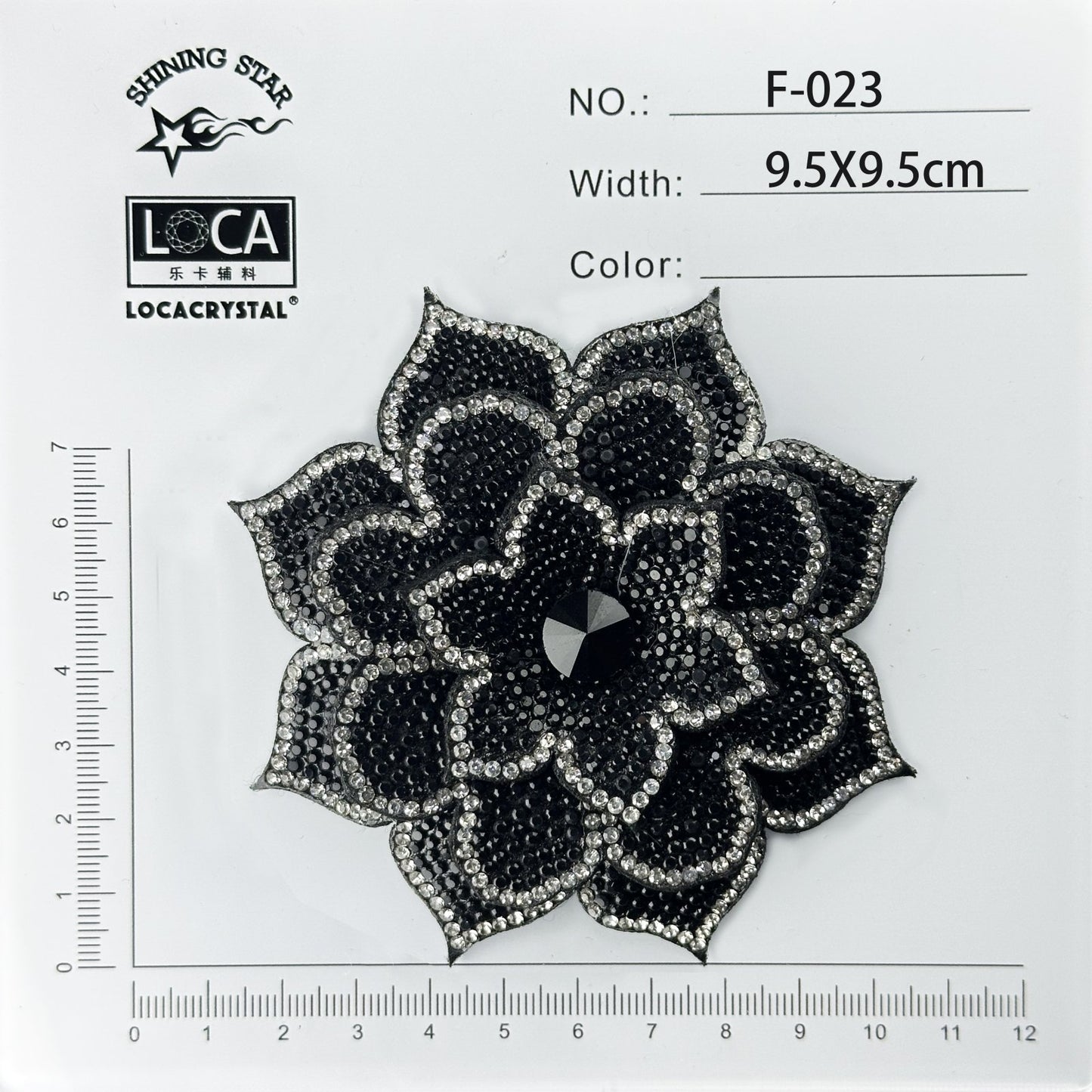 Crystal Flower Patch F-023
