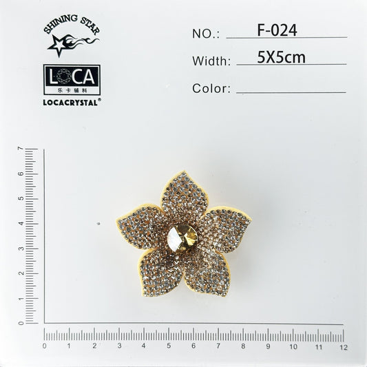 Crystal Flower Patch F-024