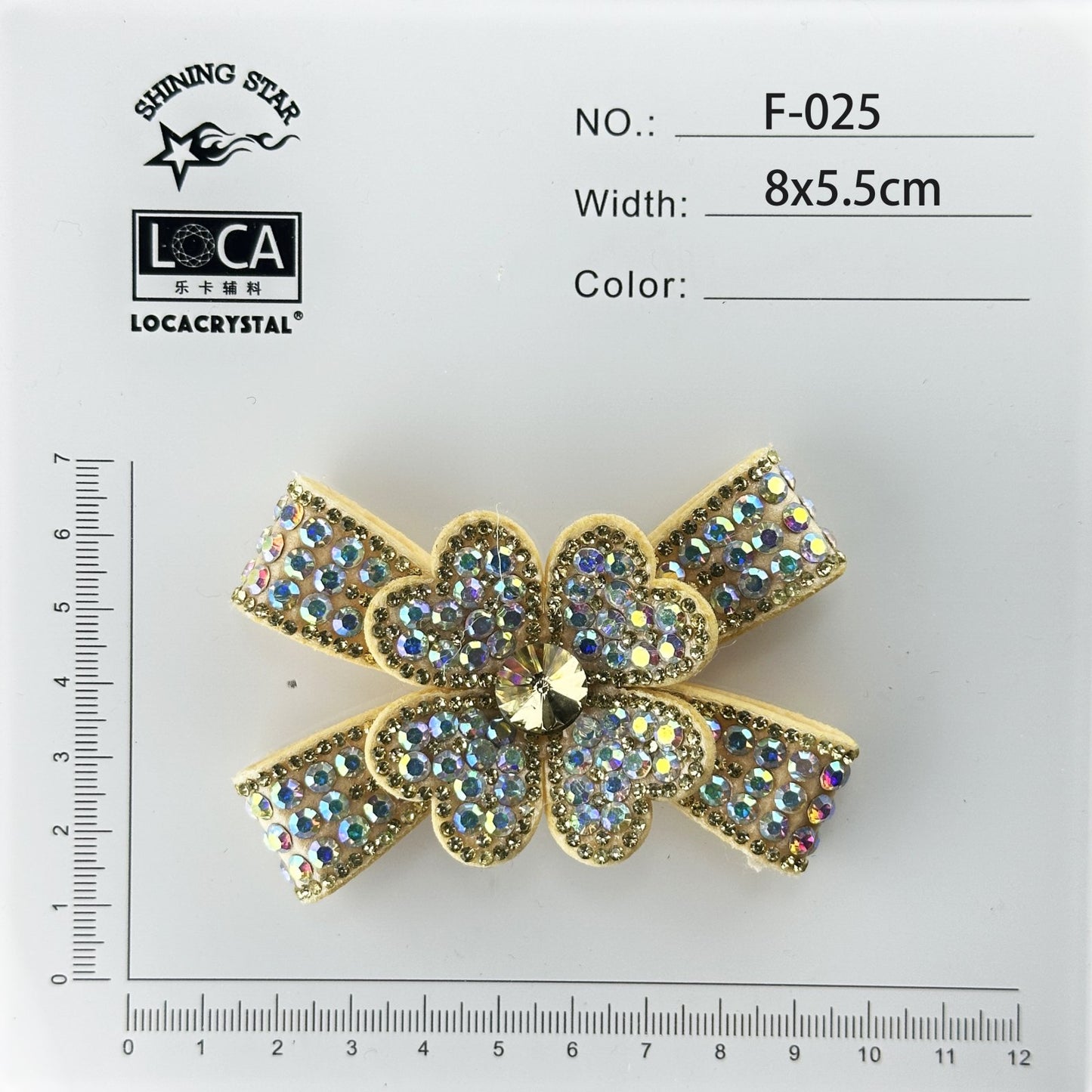 Crystal Flower Patch F-025