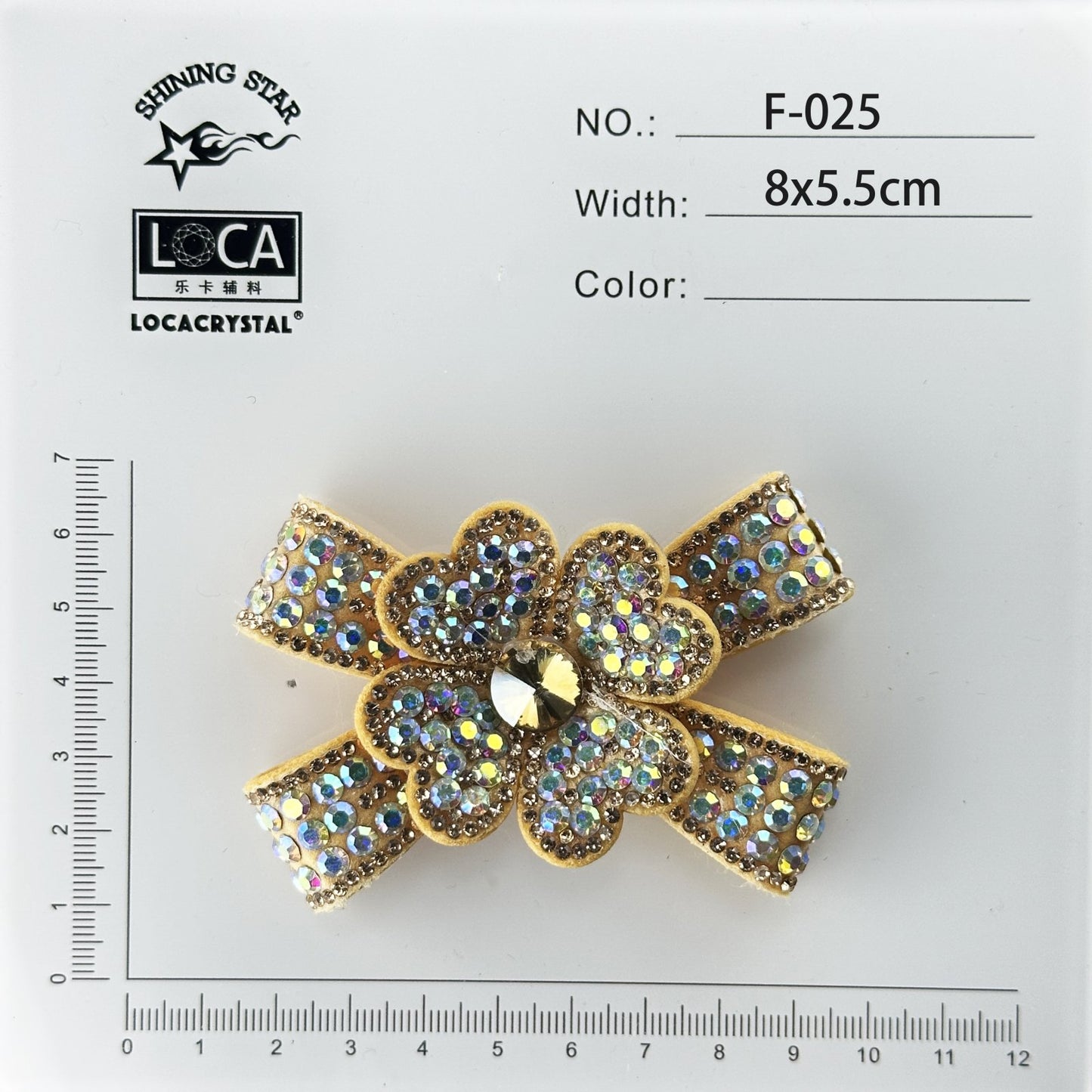 Crystal Flower Patch F-025