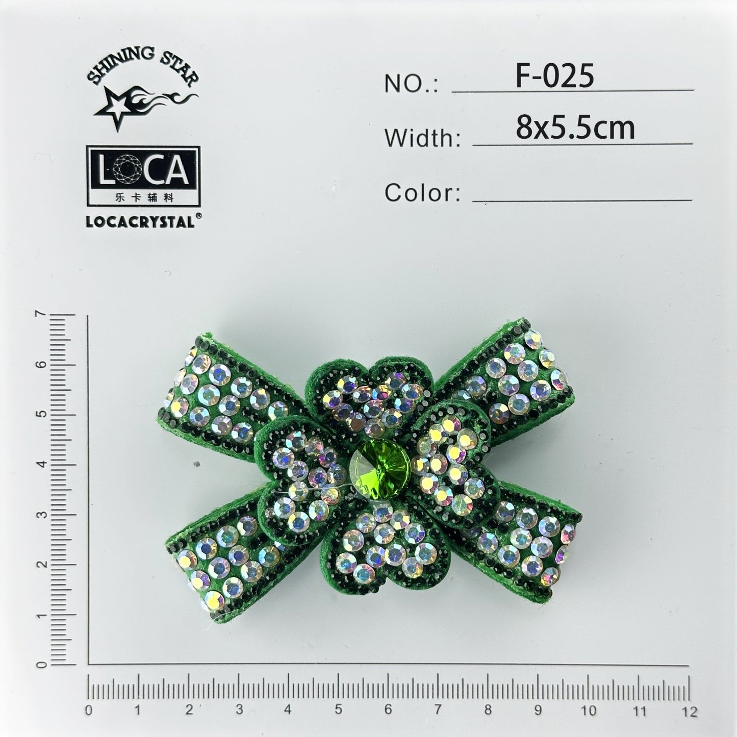 Crystal Flower Patch F-025