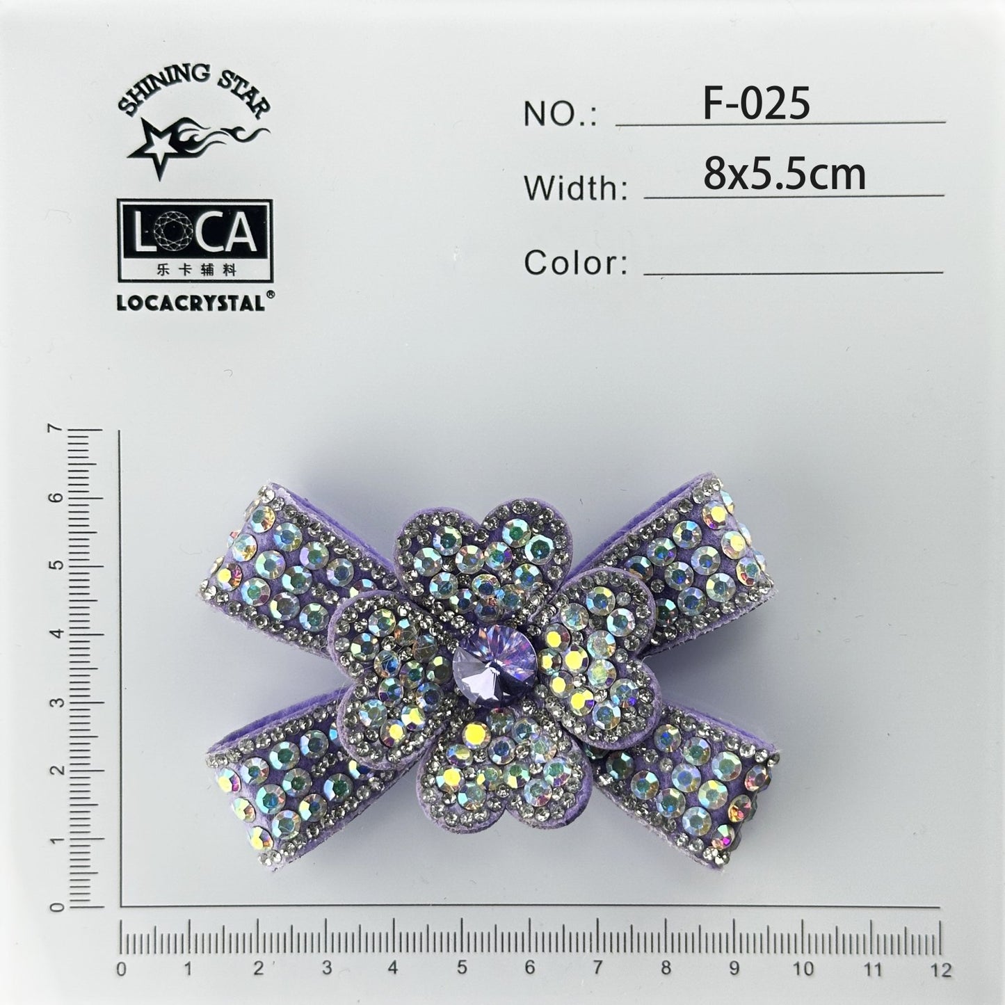 Crystal Flower Patch F-025