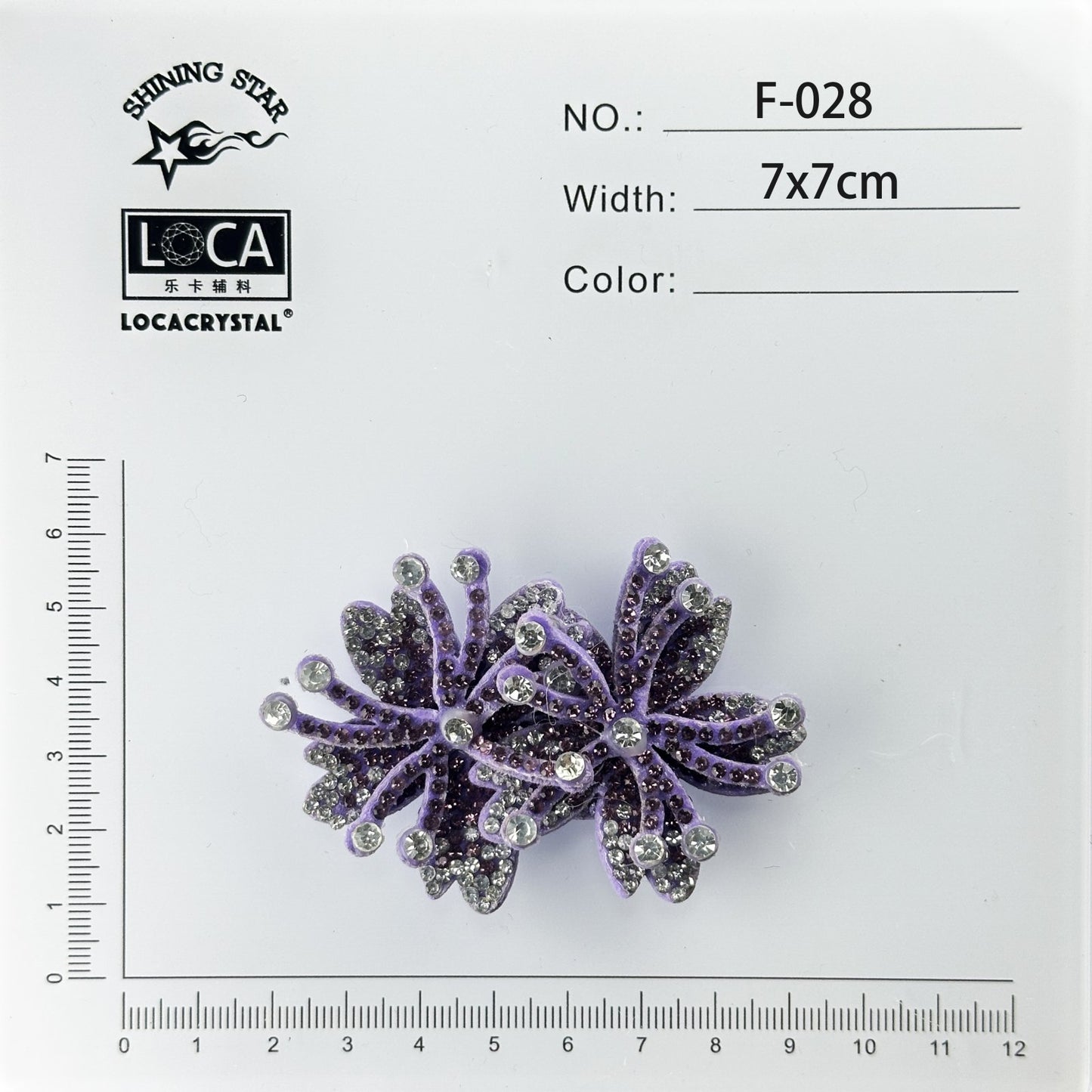 Crystal Flower Patch F-028