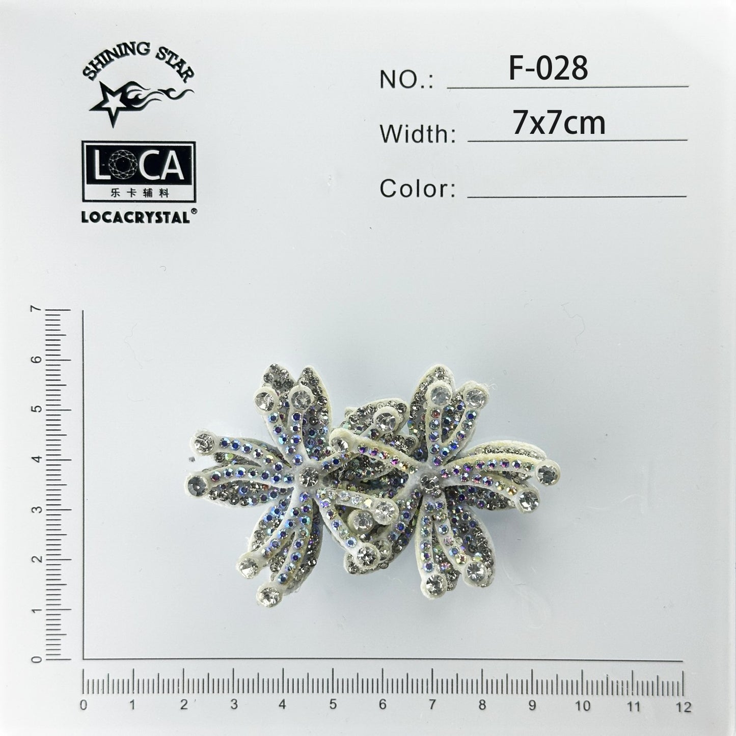 Crystal Flower Patch F-028