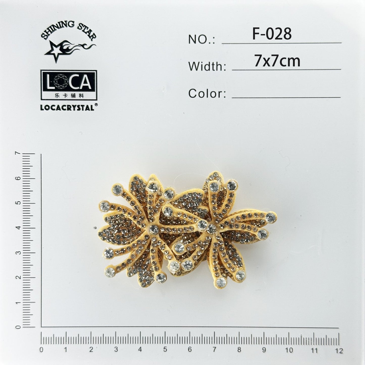 Crystal Flower Patch F-028