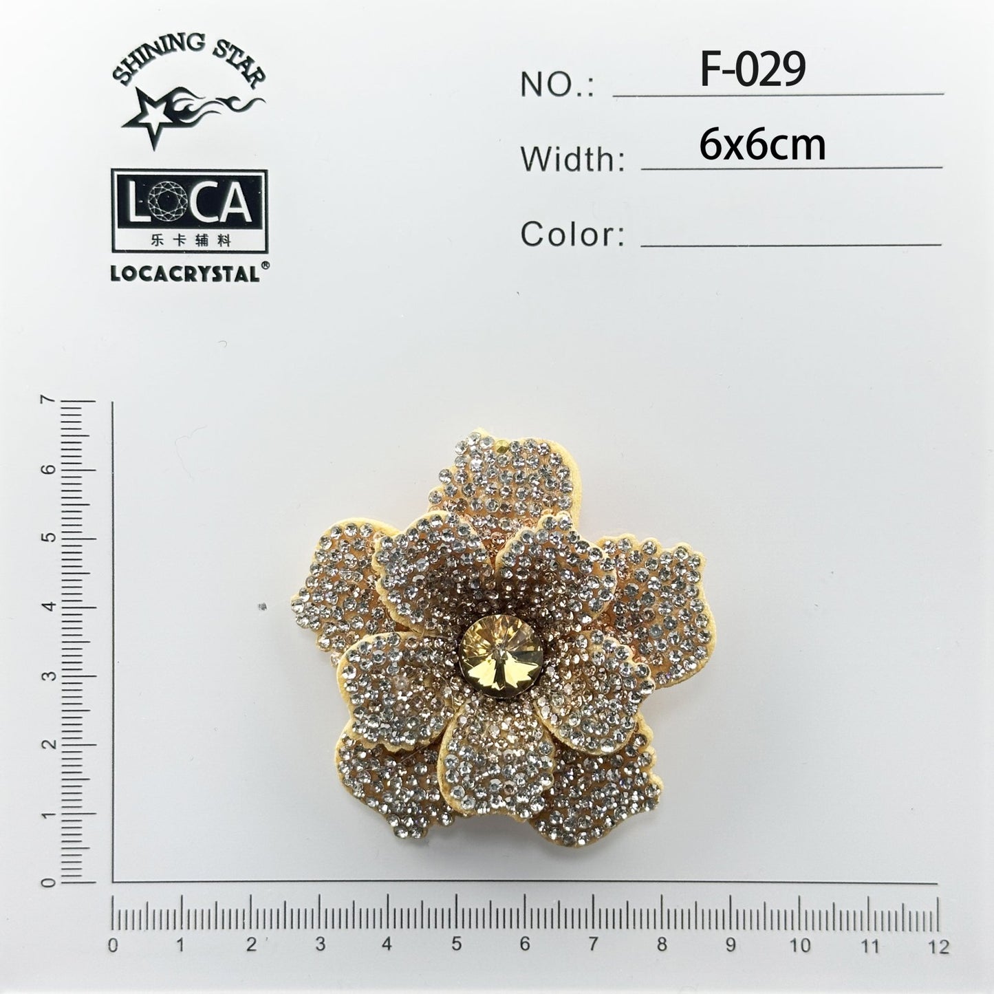 Crystal Flower Patch F-029