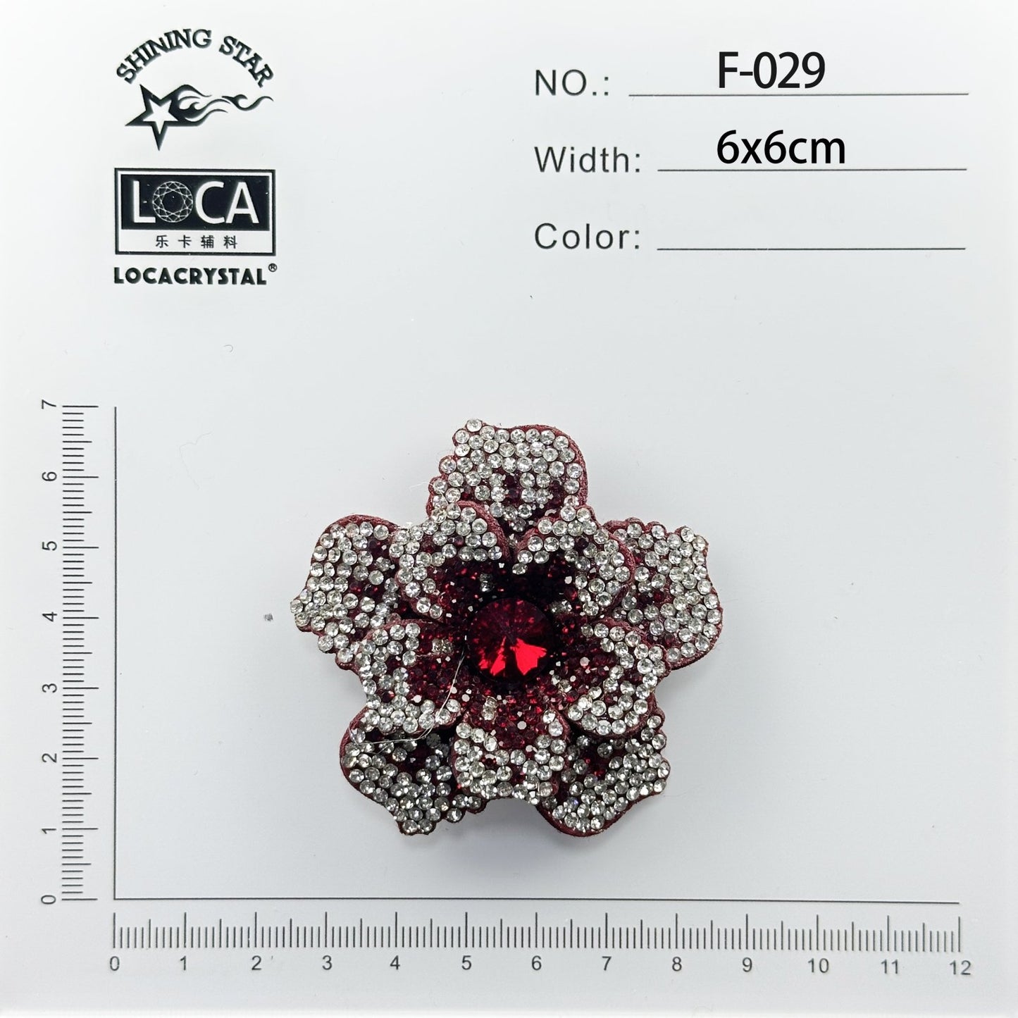 Crystal Flower Patch F-029