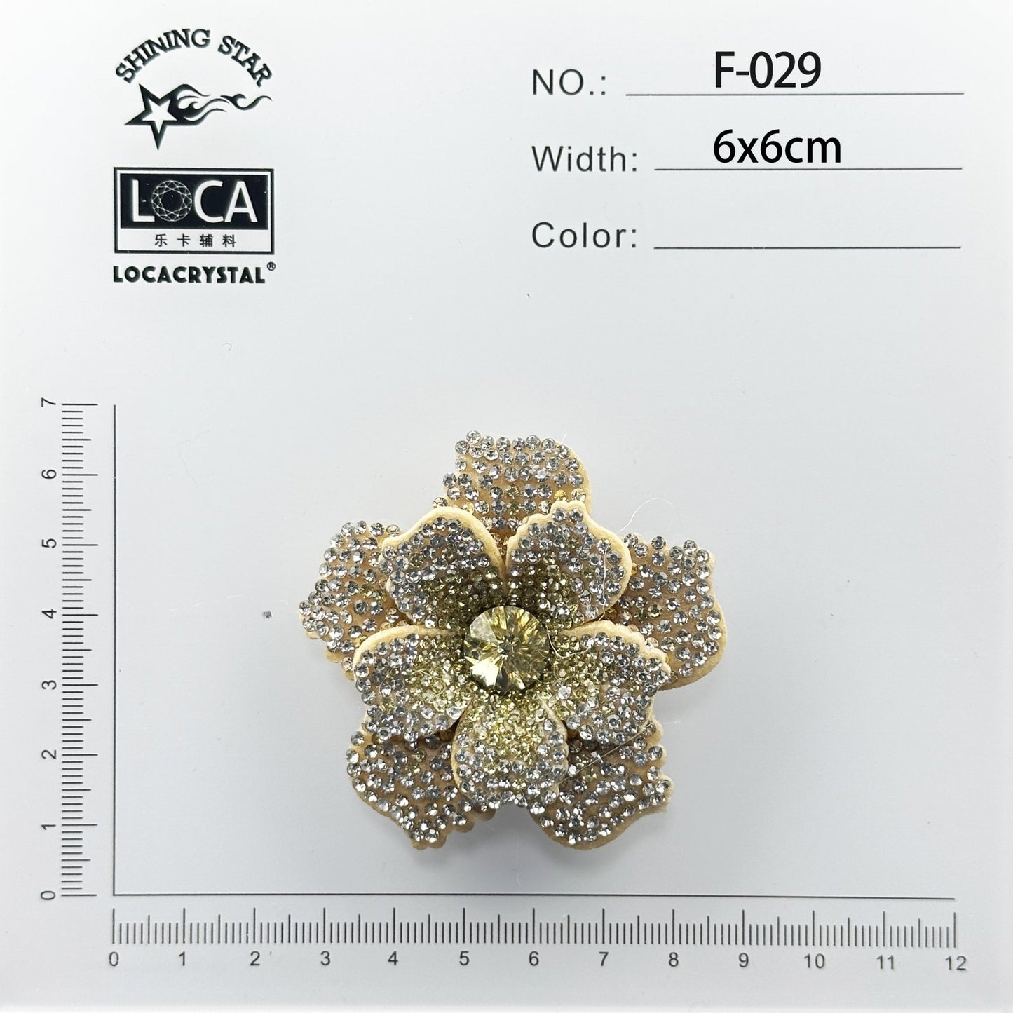 Crystal Flower Patch F-029