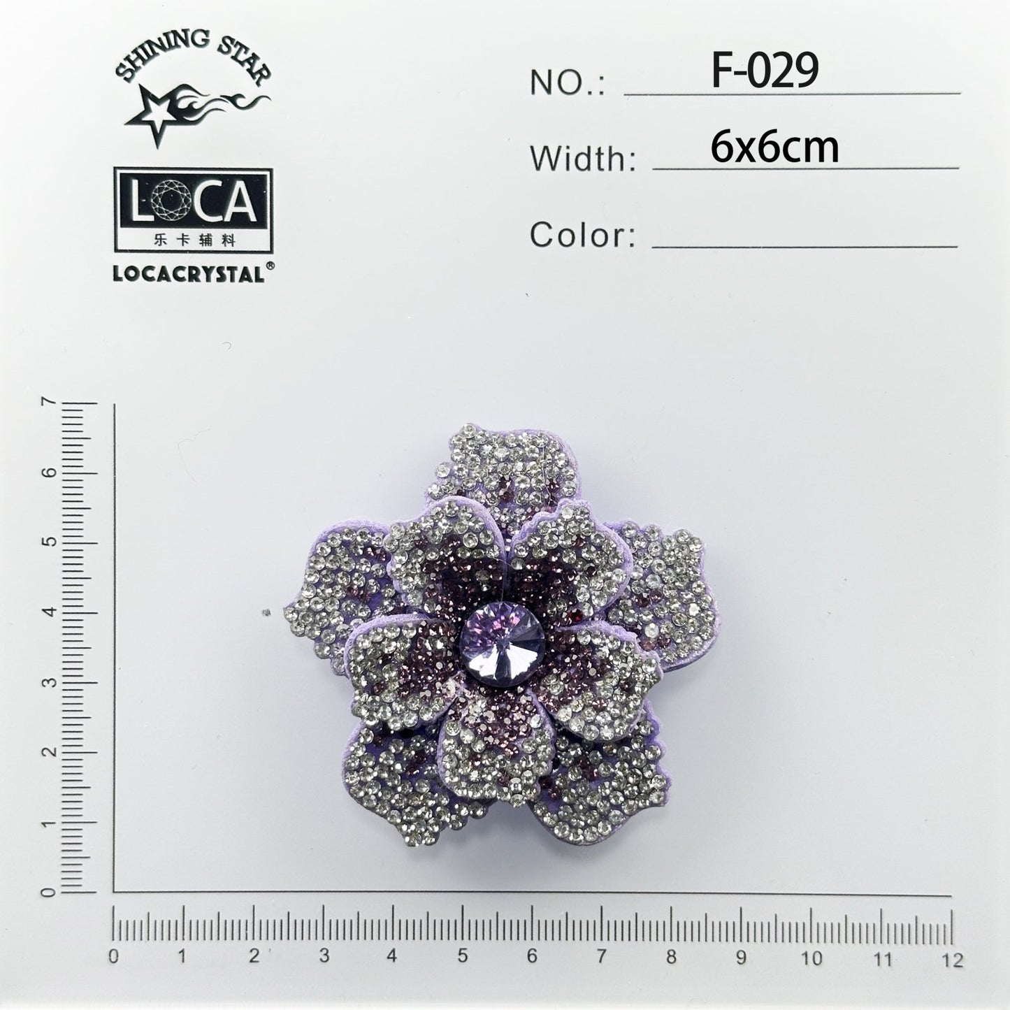 Crystal Flower Patch F-029