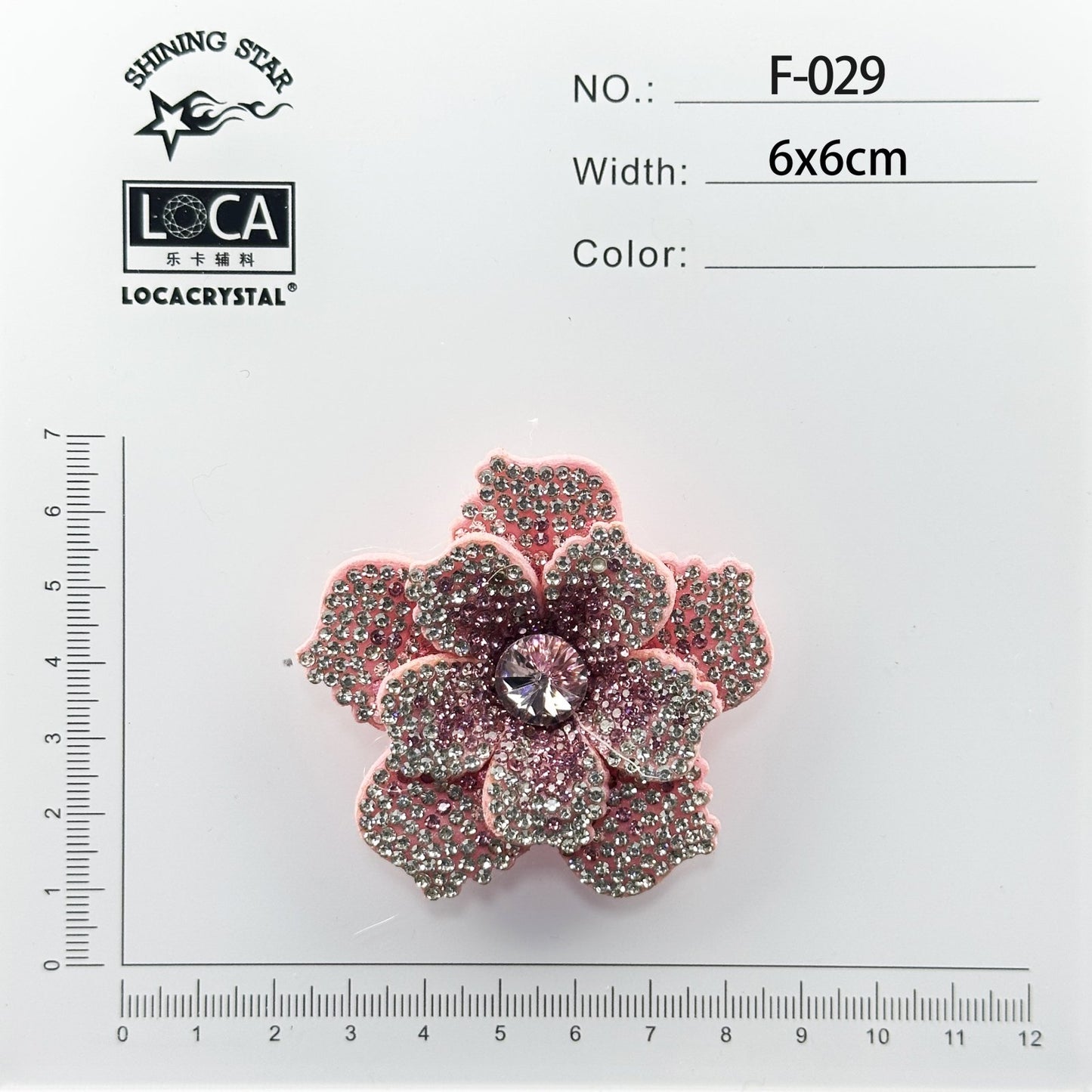 Crystal Flower Patch F-029