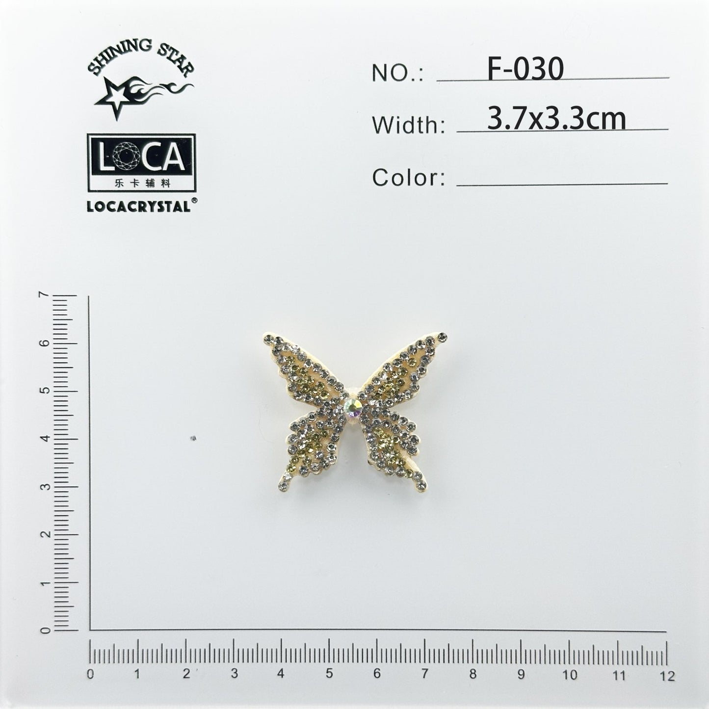 Crystal Flower Patch F-030