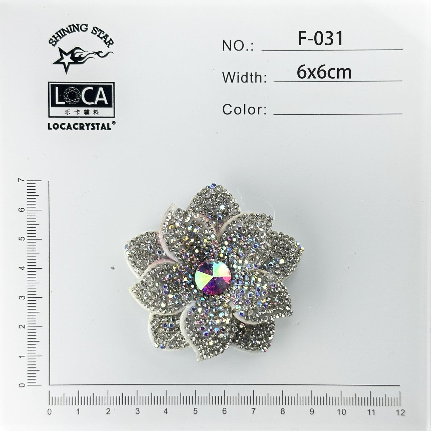 Crystal Flower Patch F-031