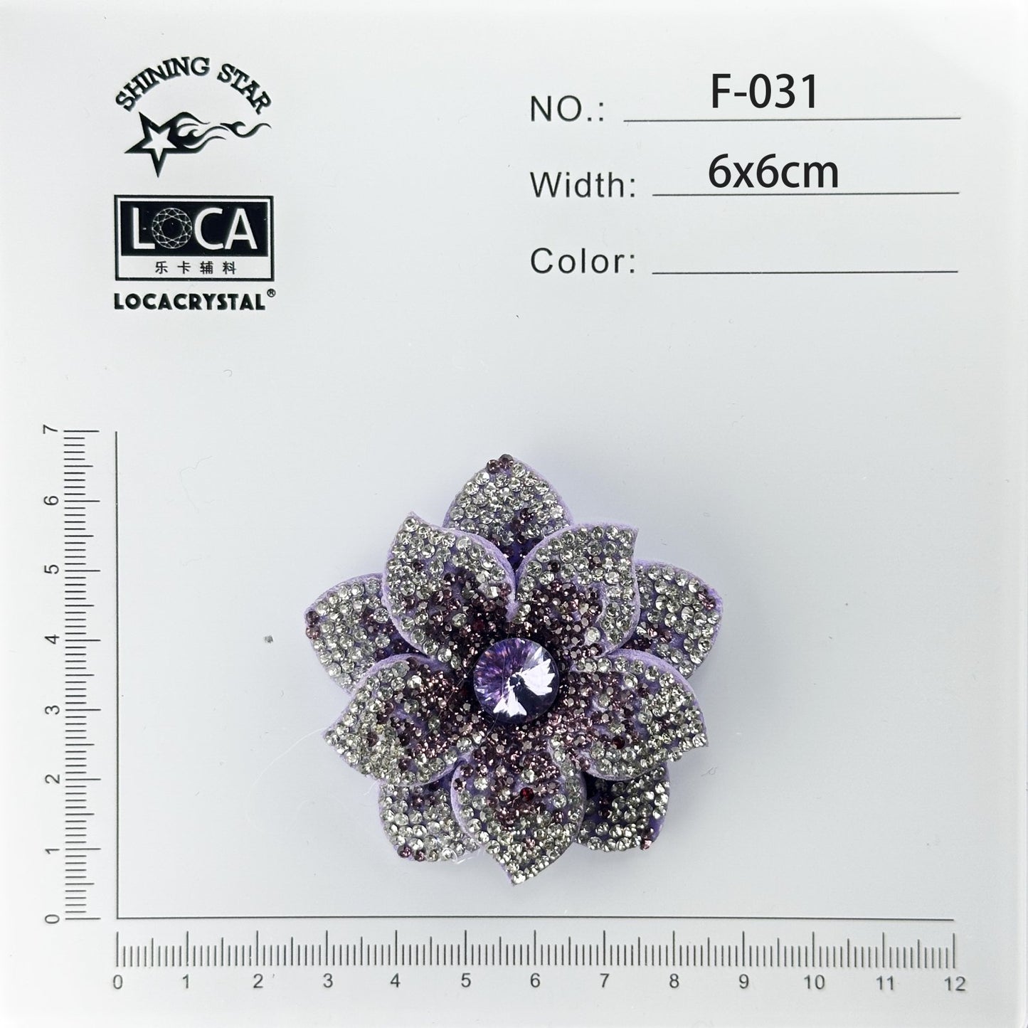 Crystal Flower Patch F-031