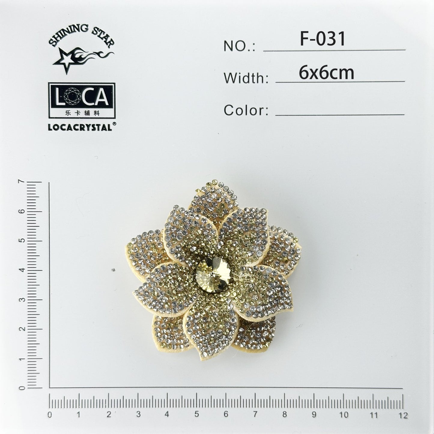 Crystal Flower Patch F-031