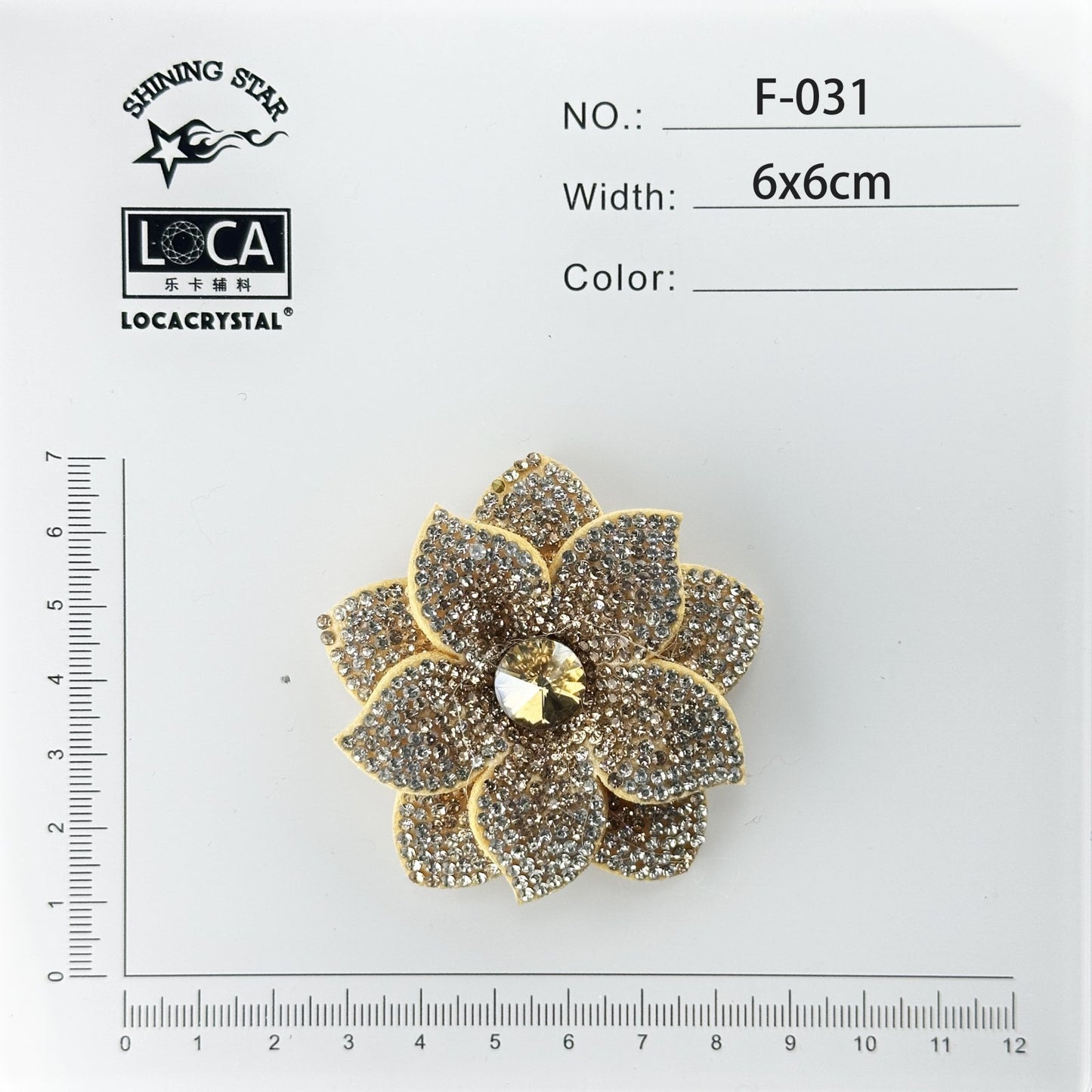 Crystal Flower Patch F-031