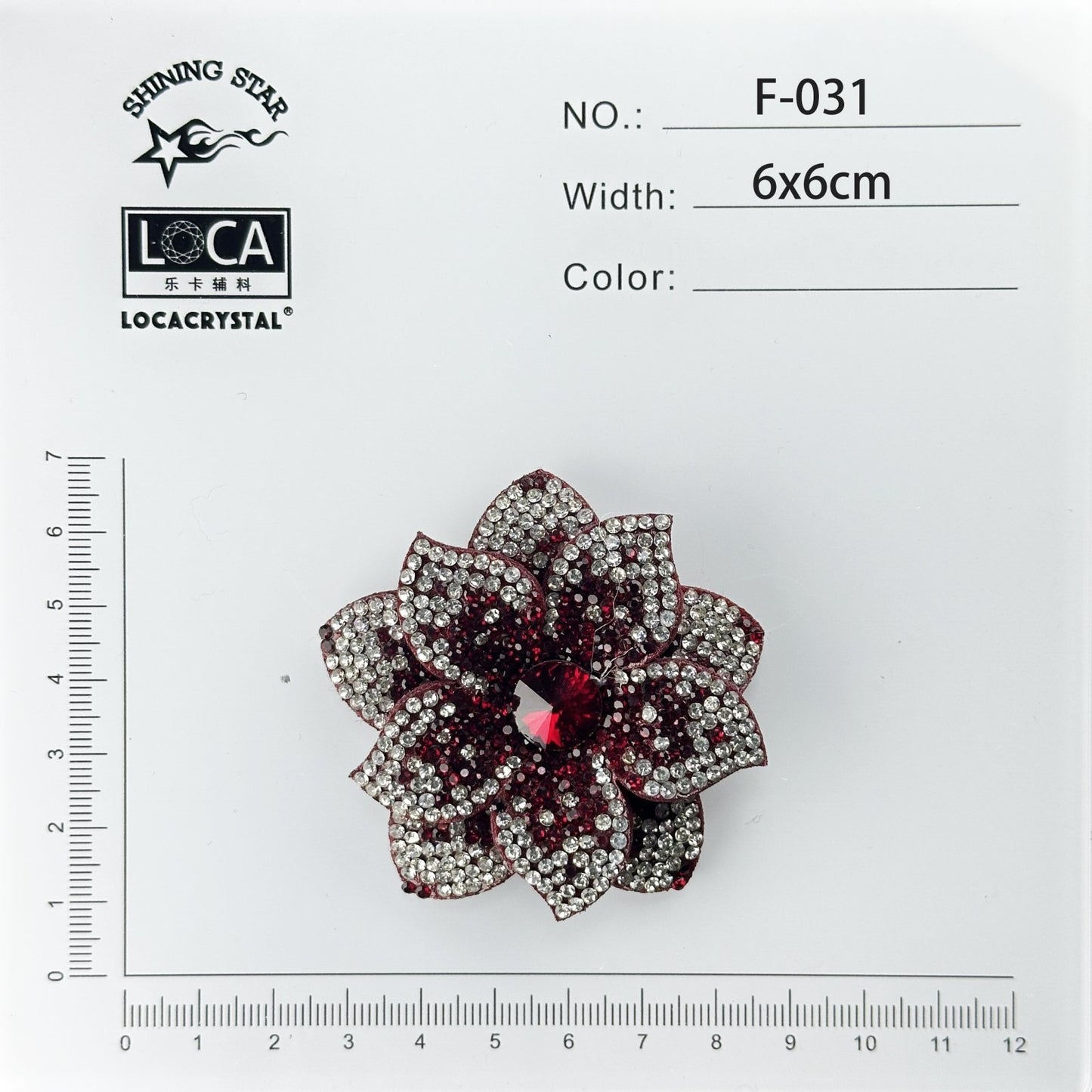 Crystal Flower Patch F-031