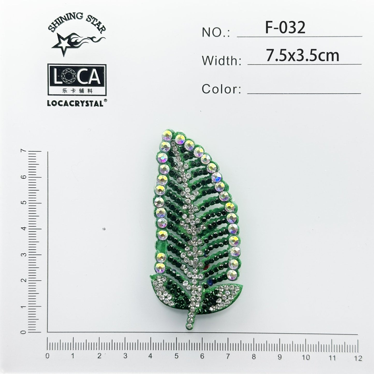 Crystal Flower Patch F-032