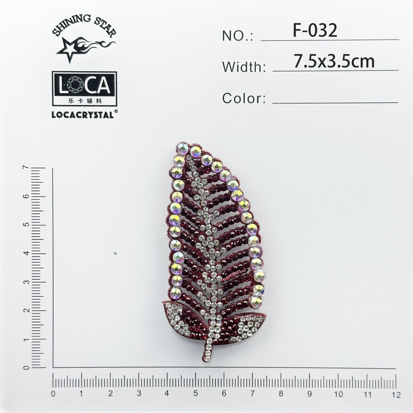 Crystal Flower Patch F-032
