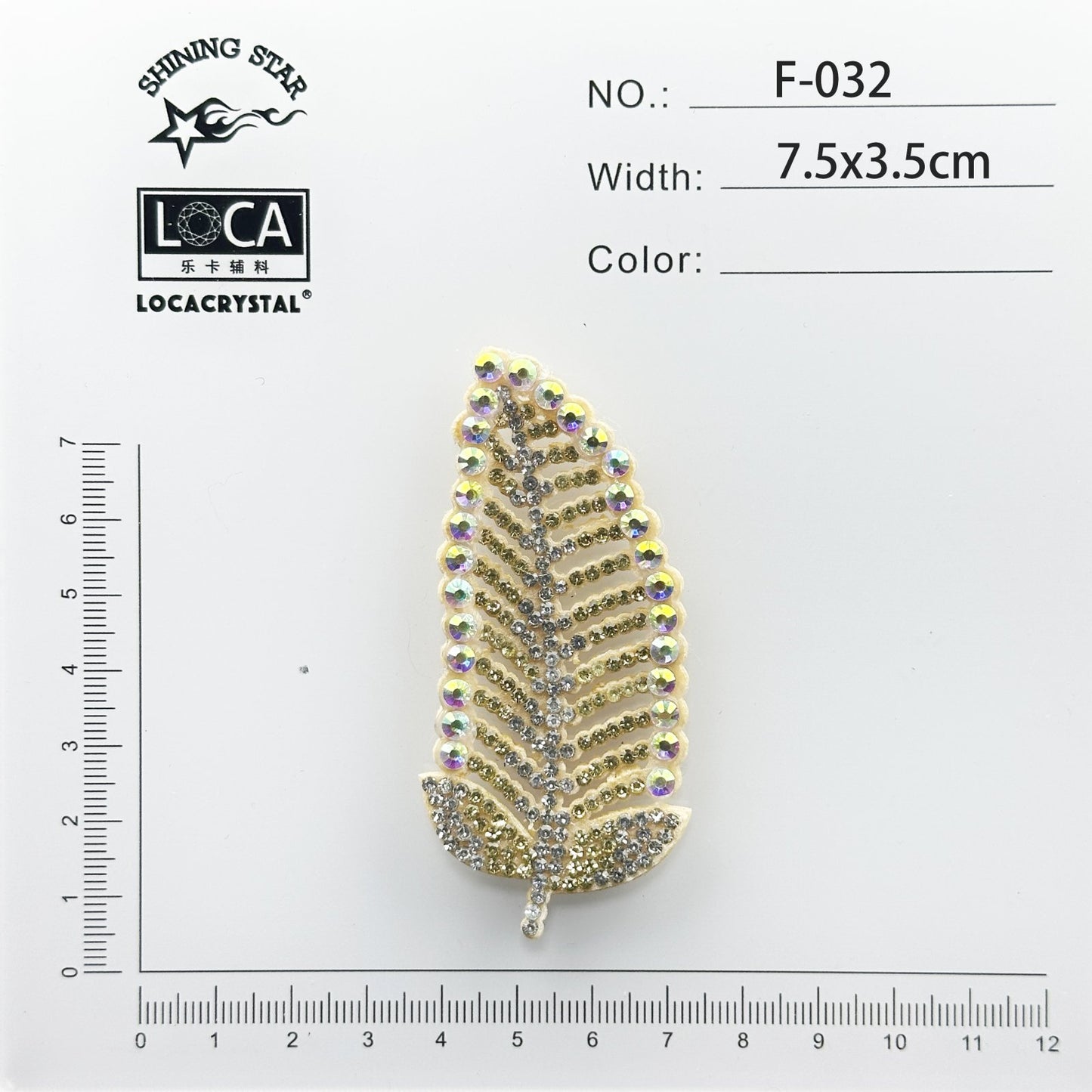Crystal Flower Patch F-032