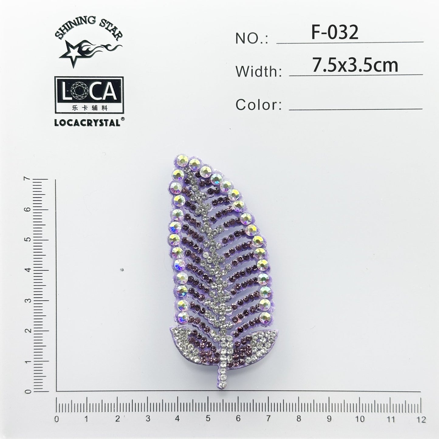Crystal Flower Patch F-032