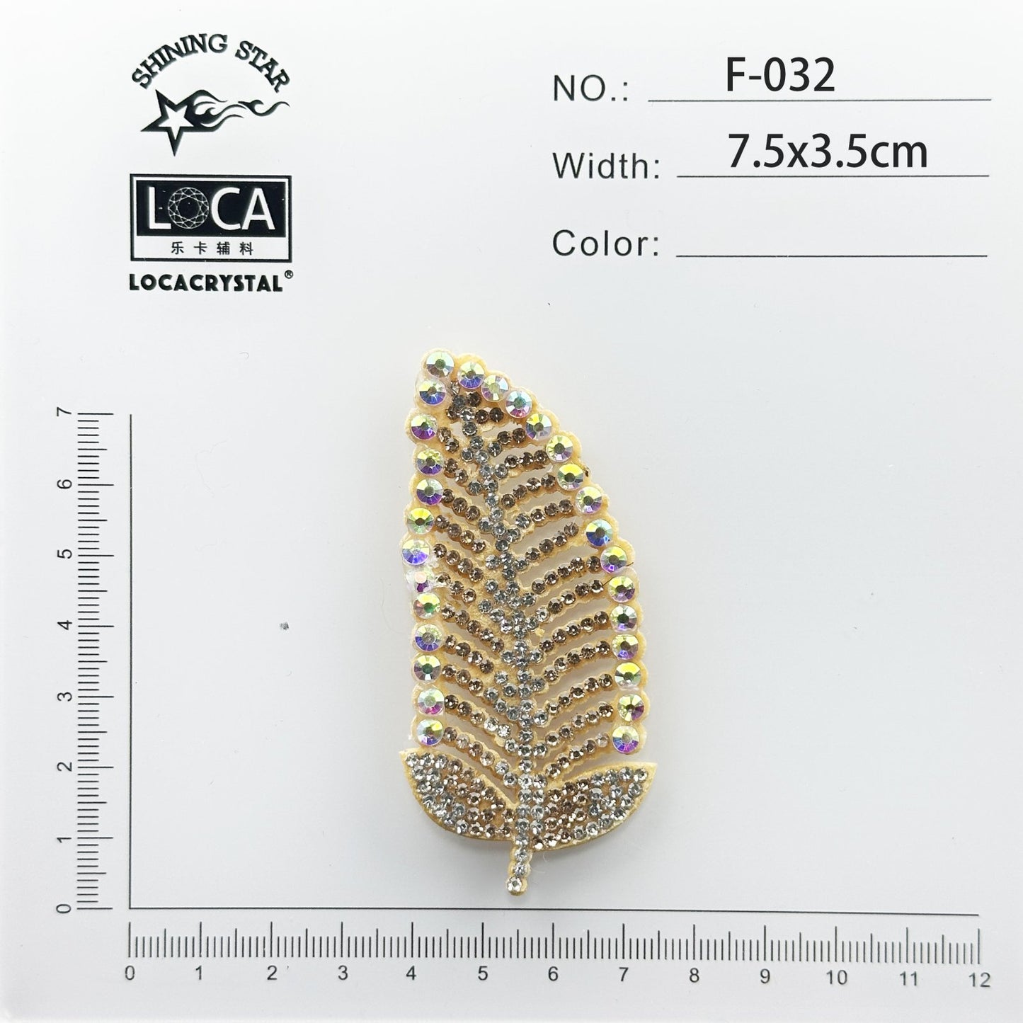 Crystal Flower Patch F-032