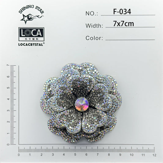 Crystal Flower Patch F-034