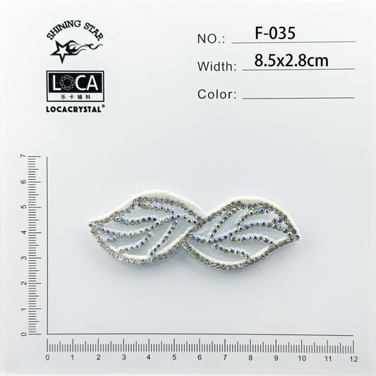 Crystal Flower Patch F-035