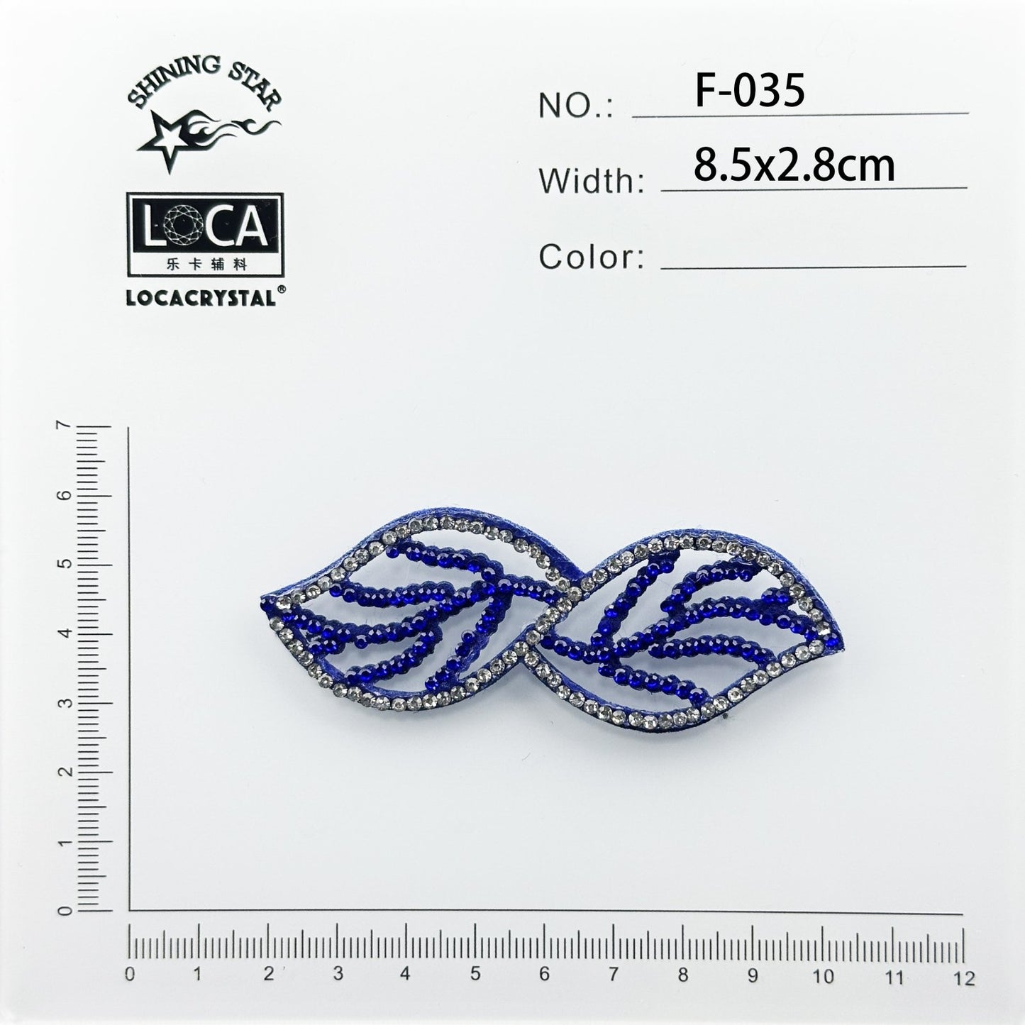 Crystal Flower Patch F-035