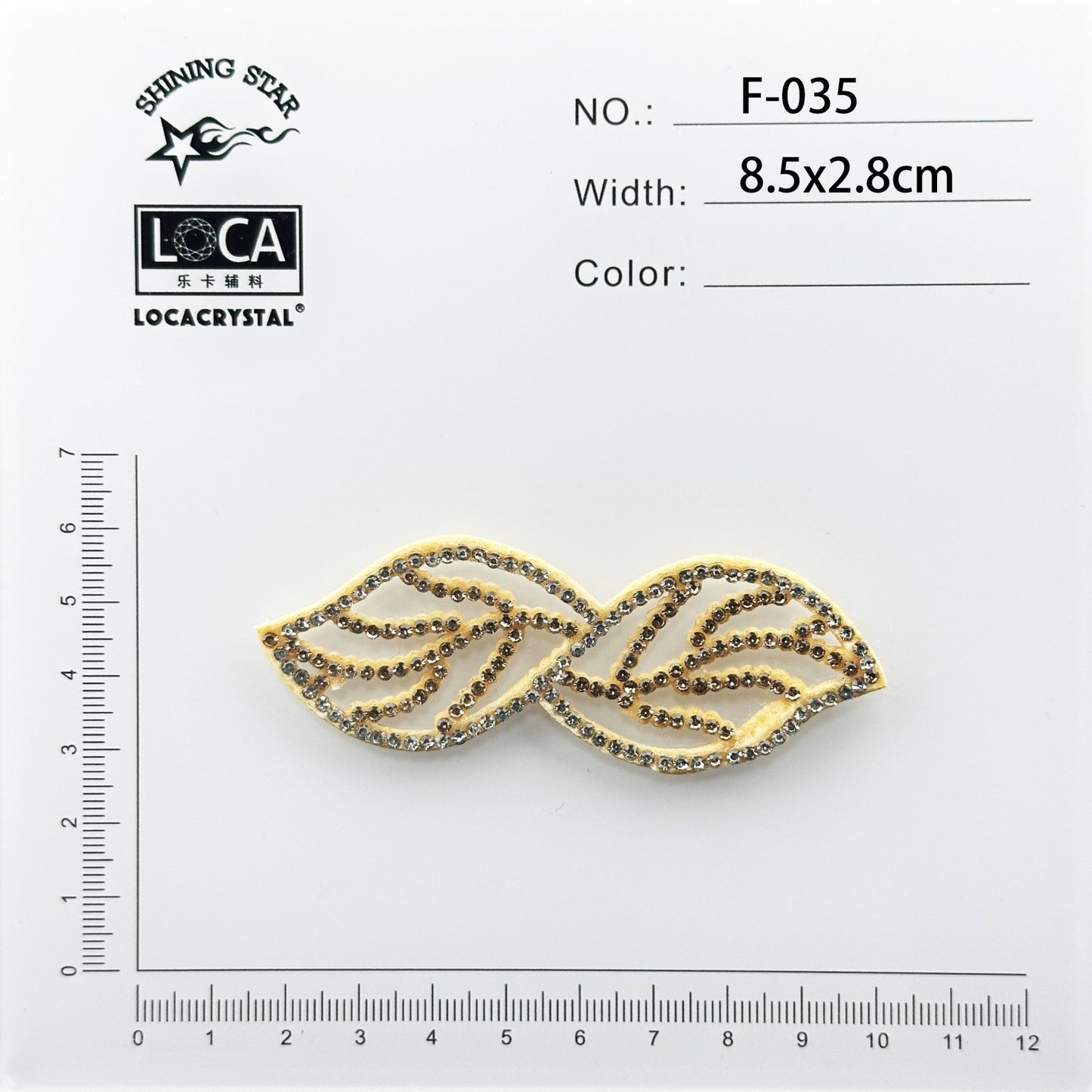 Crystal Flower Patch F-035