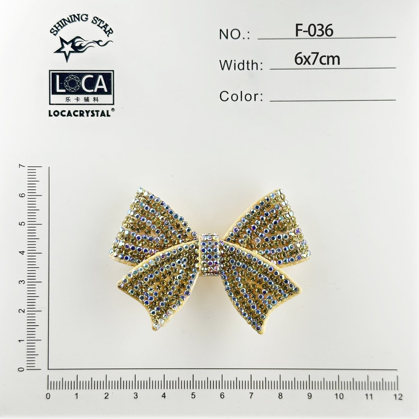 Crystal Flower Patch F-036