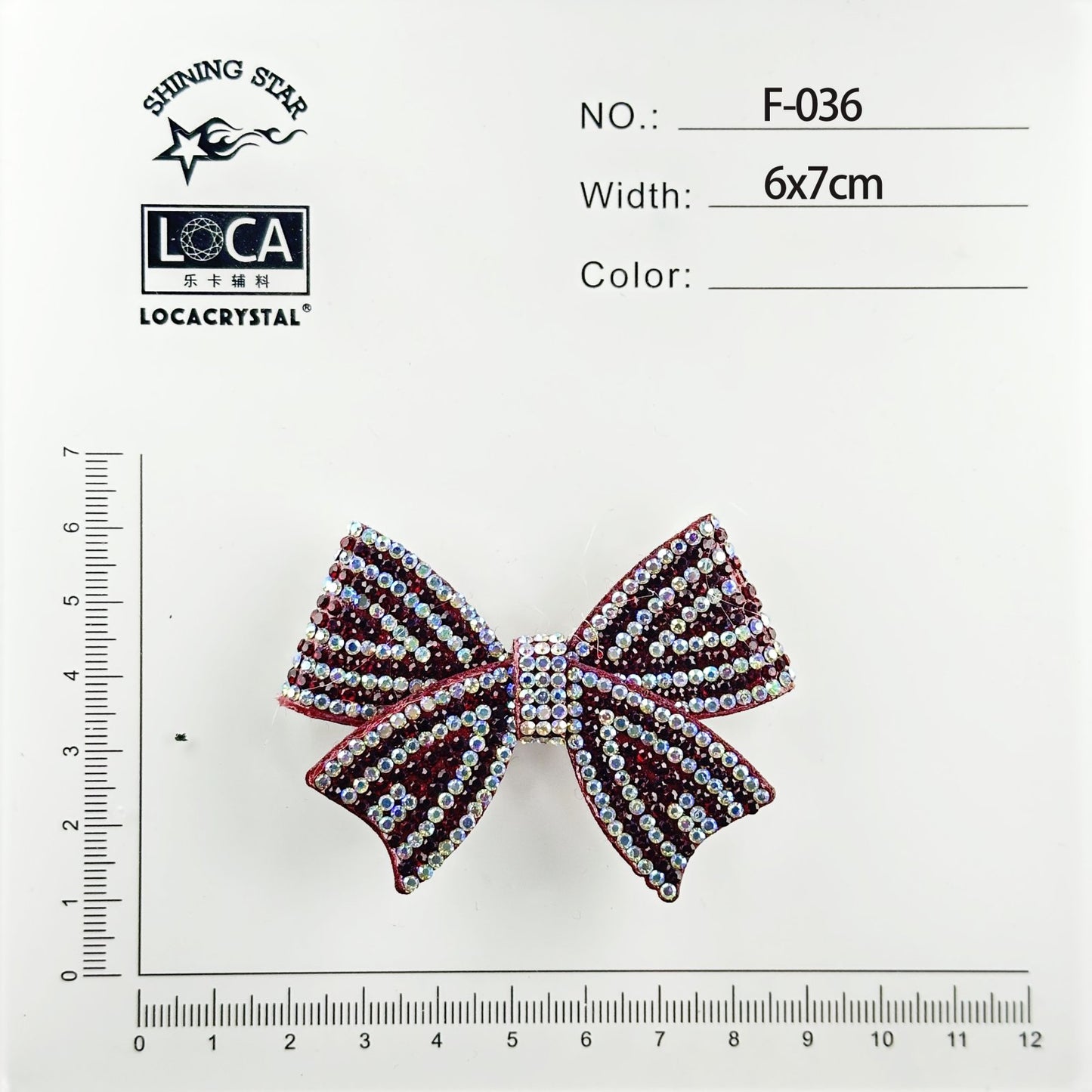 Crystal Flower Patch F-036