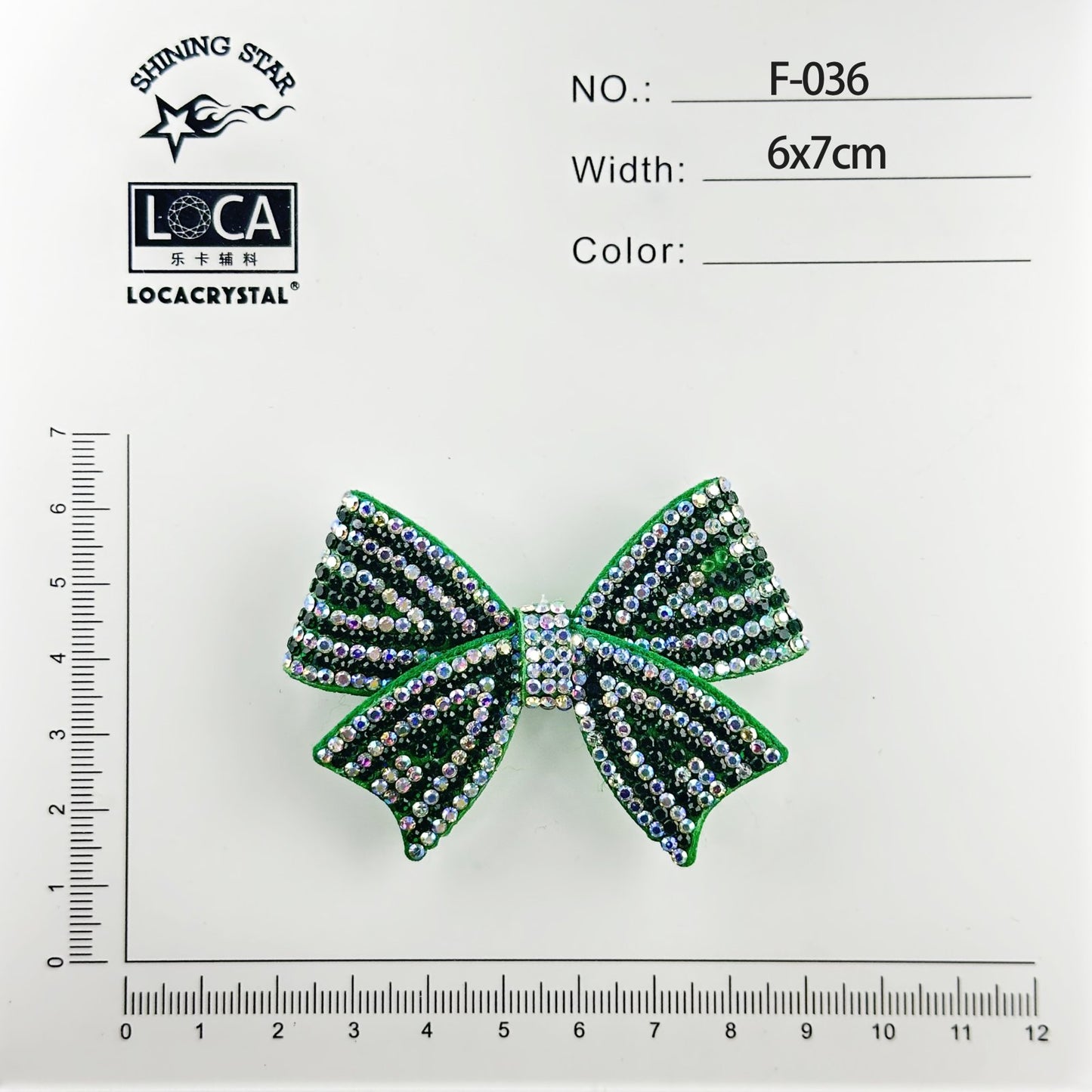 Crystal Flower Patch F-036