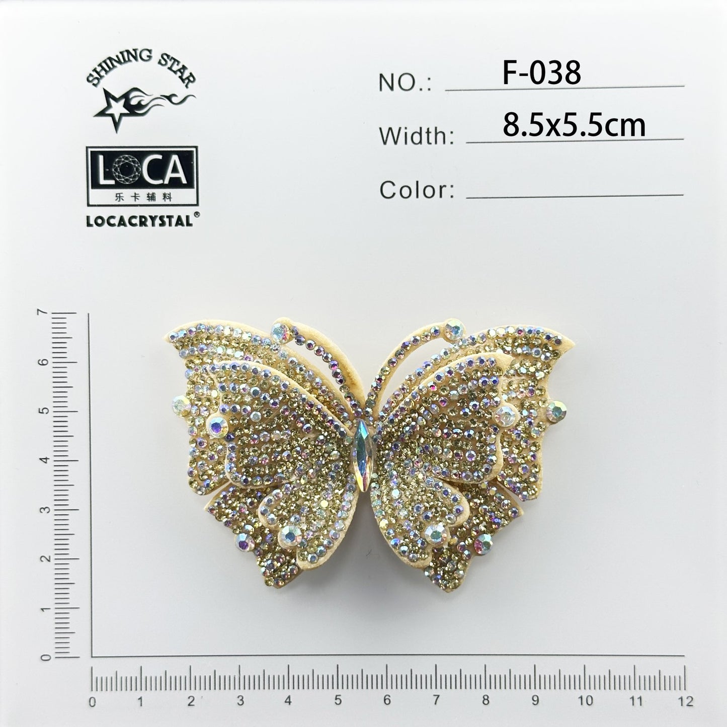 Crystal Flower Patch F-038