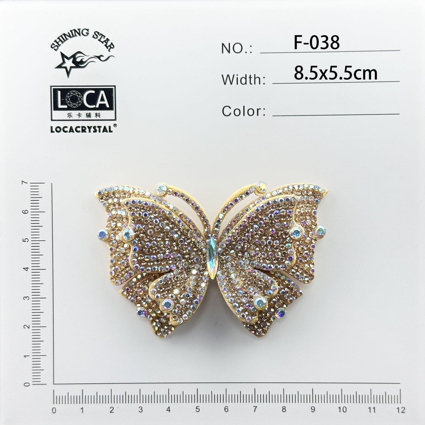Crystal Flower Patch F-038
