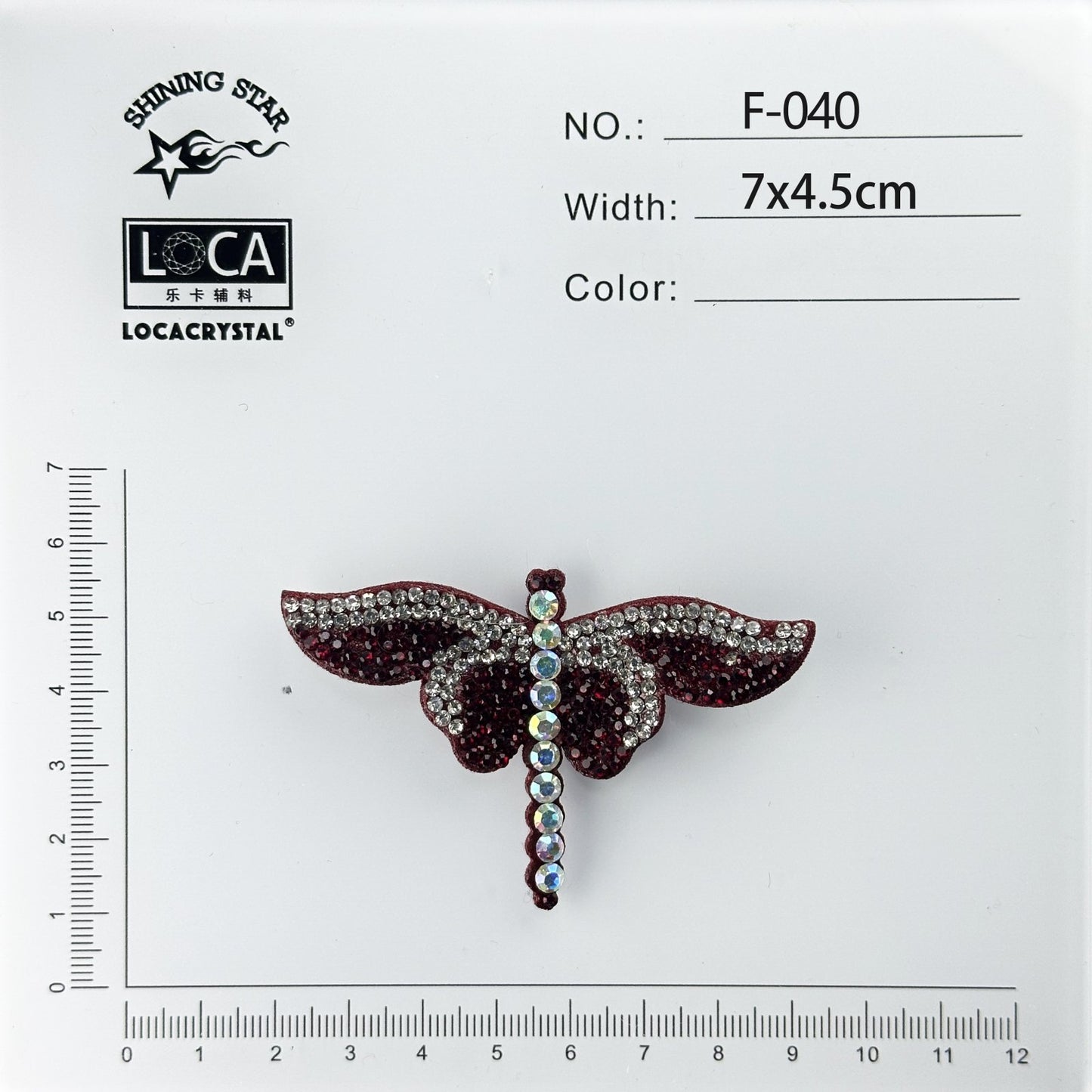 Crystal Flower Patch F-040