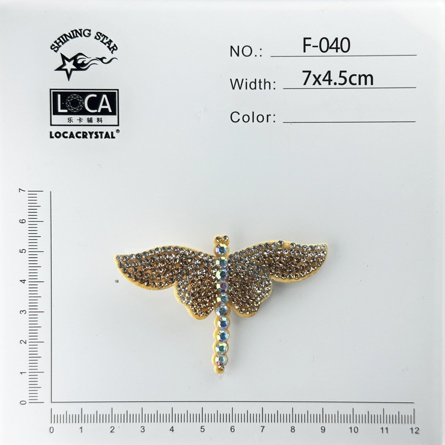 Crystal Flower Patch F-040