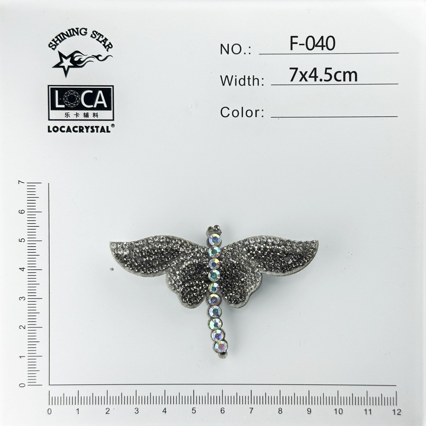 Crystal Flower Patch F-040